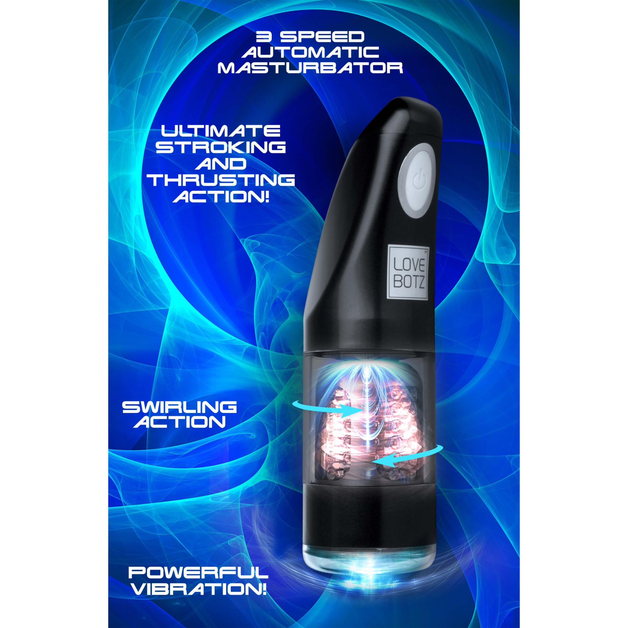 Lovebotz Ultra Bator Thrusting and Swirling Automatic Stroker