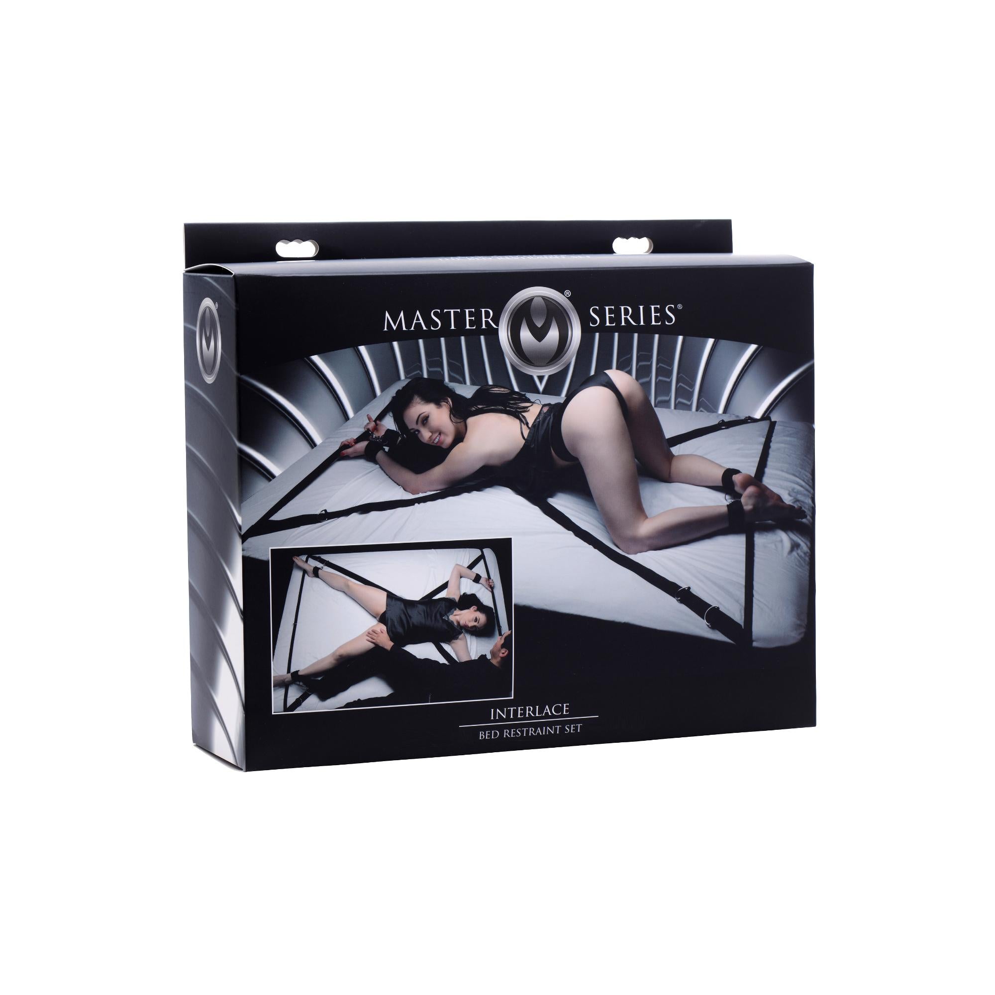 Master Series Interlace Over and Under the Bed Restraint Set