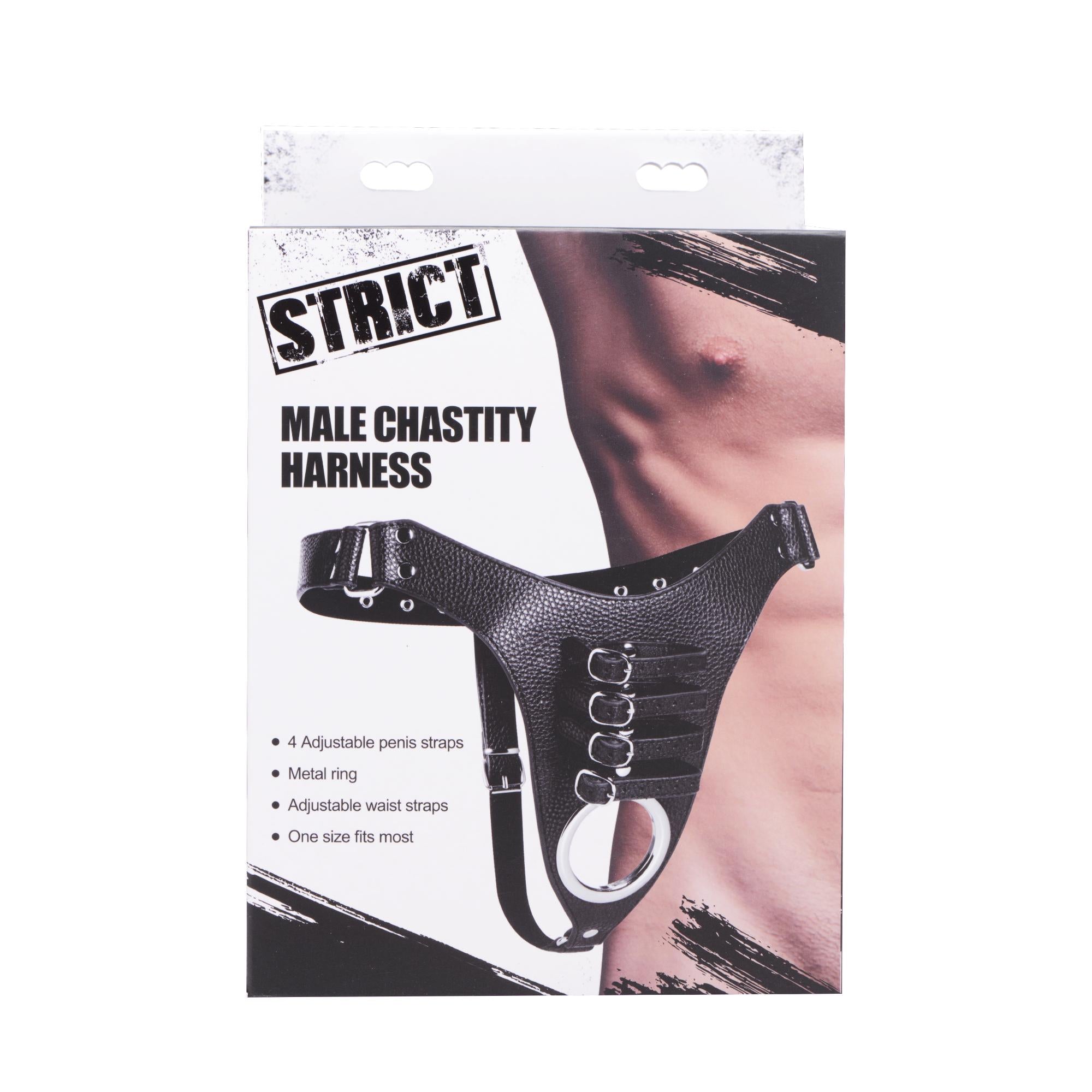 STRICT Male Chasity Harness