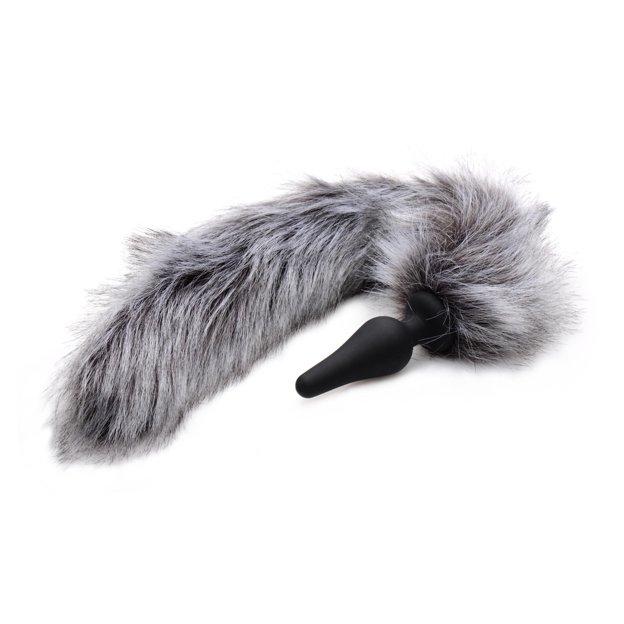 Tailz Grey Wolf Tail and Ears Set