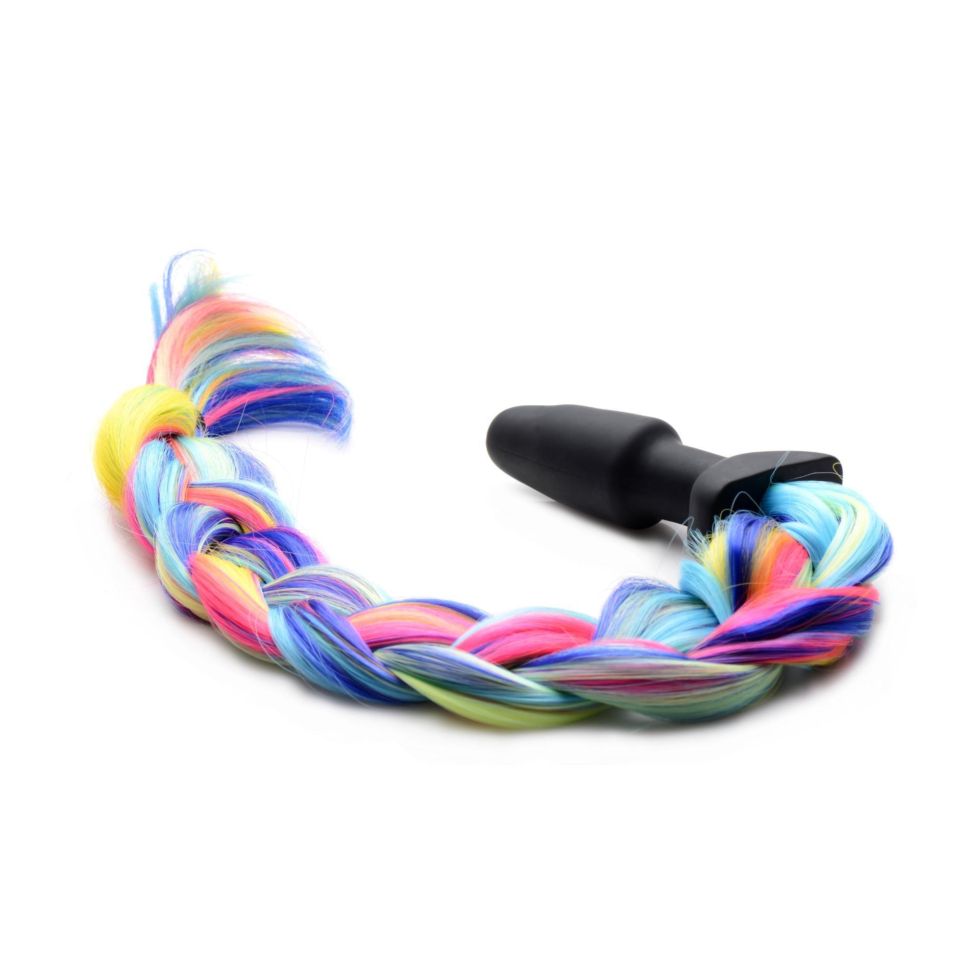 Tailz Rainbow Pony Tail Anal Plug