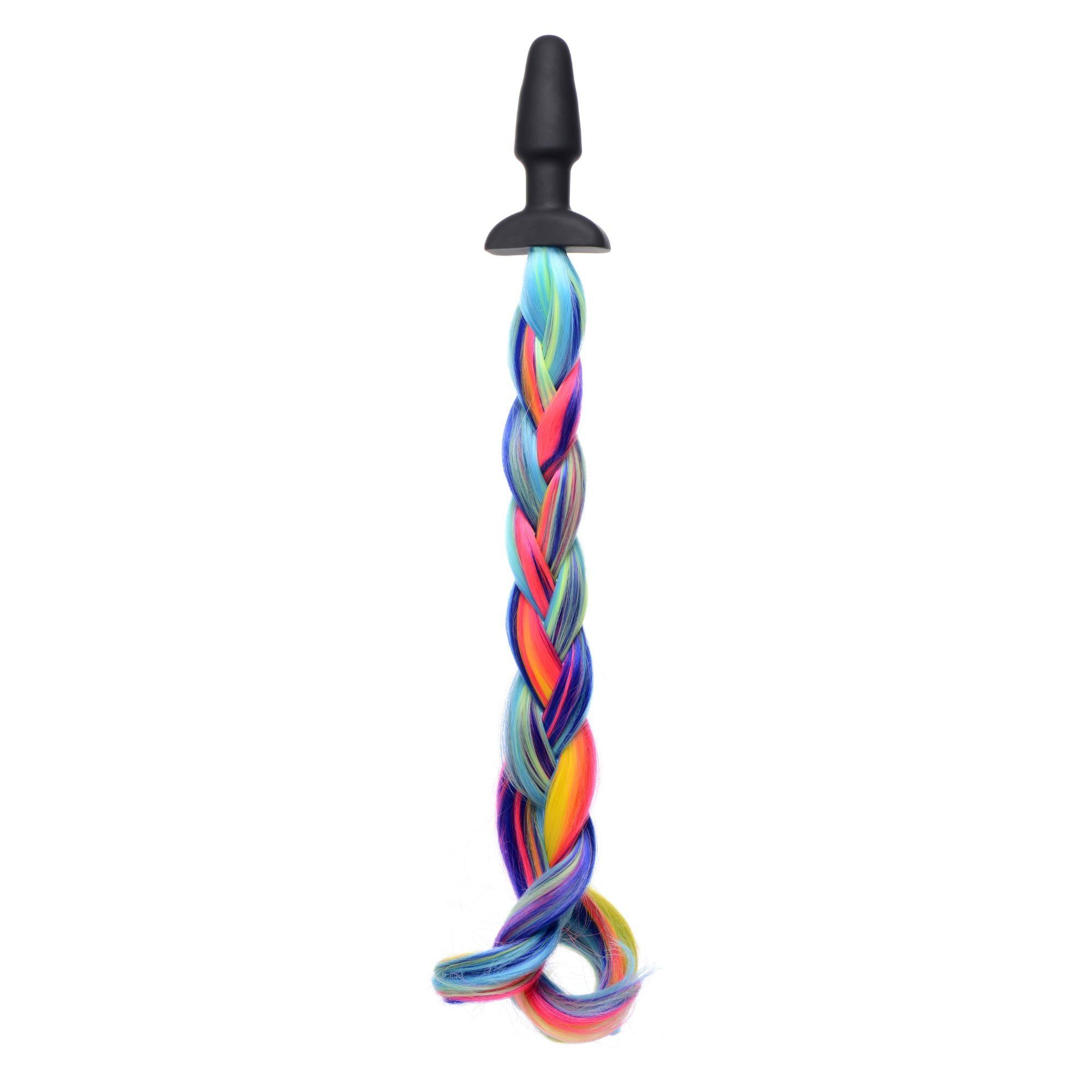 Tailz Rainbow Pony Tail Anal Plug