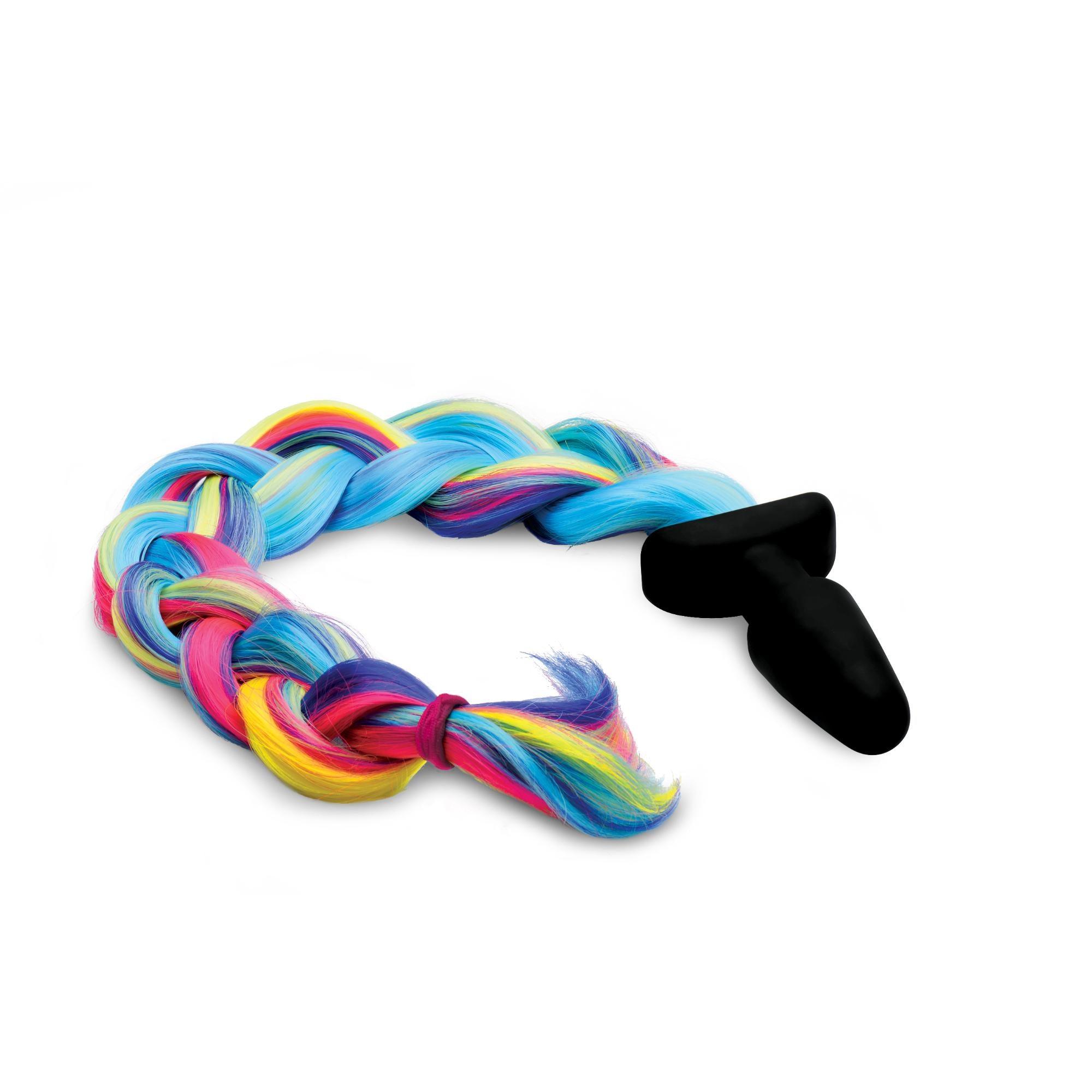 Tailz Rainbow Pony Tail Anal Plug