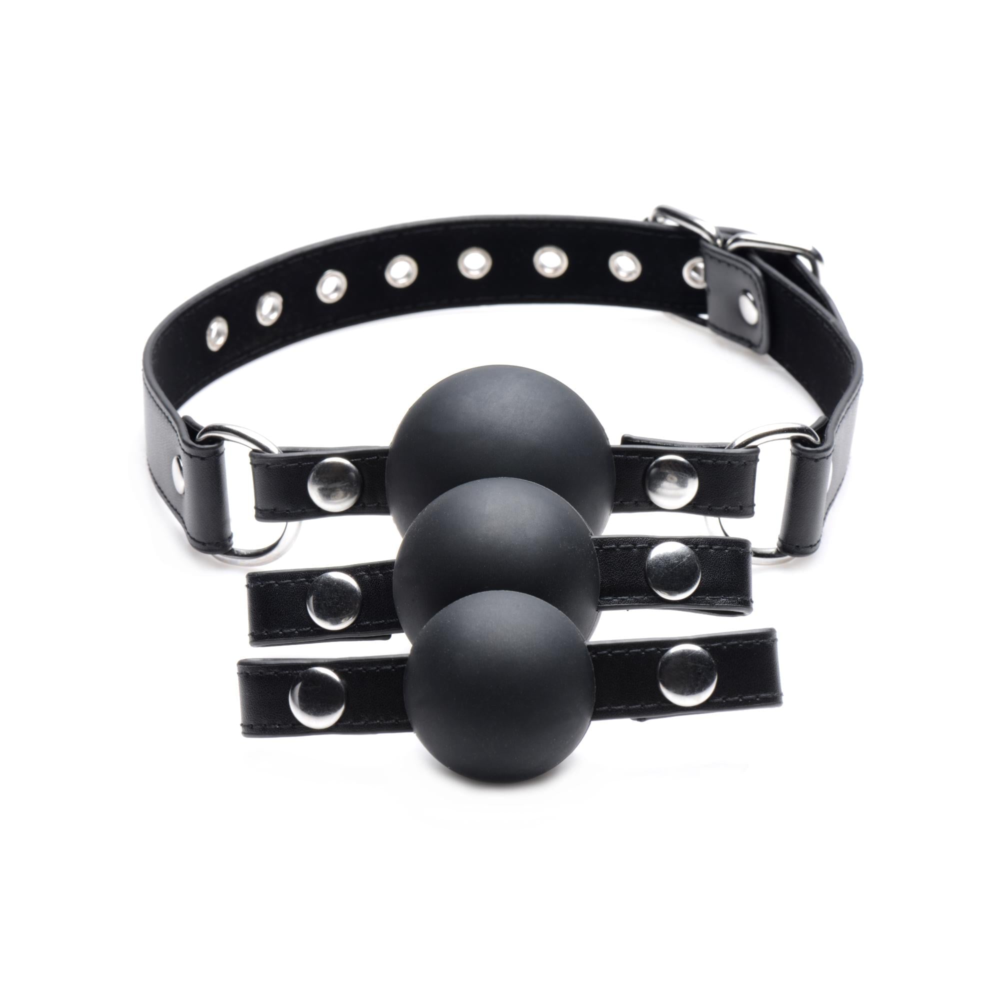 STRICT Interchangeable Silicone Ball Gag Set