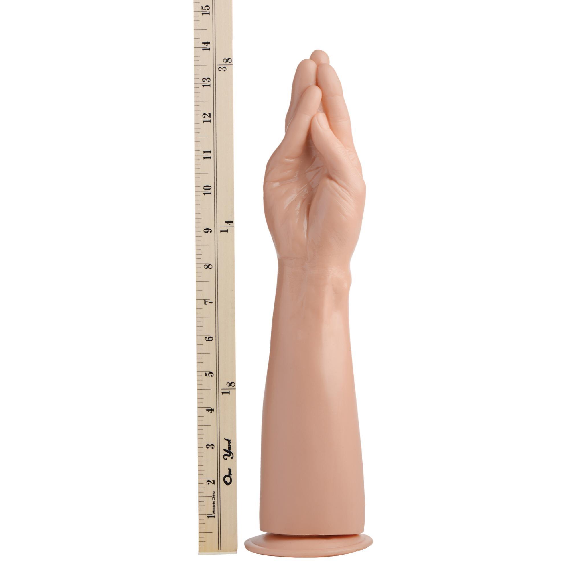 Master Series The Fister Hand and Forearm 15in Dildo