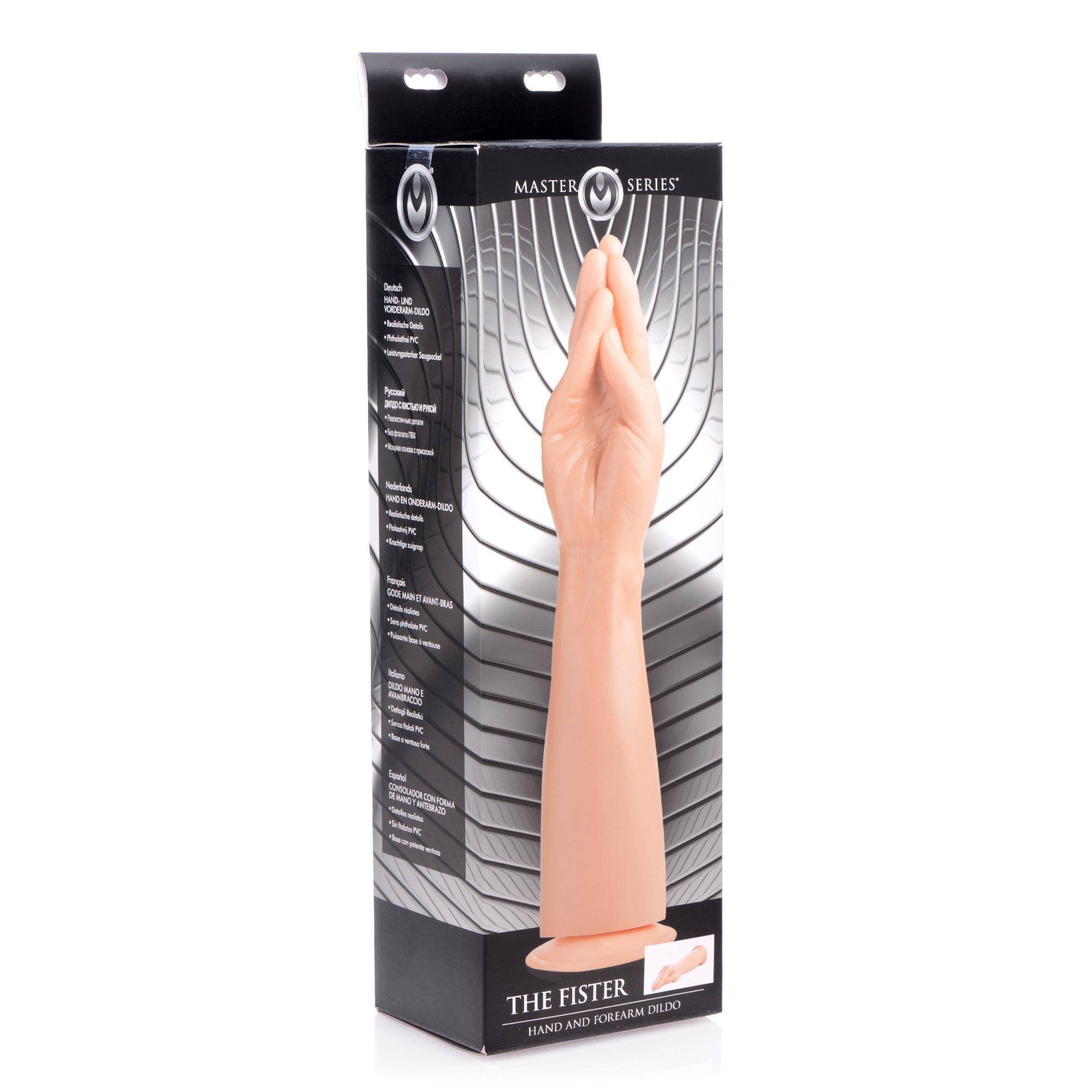 Master Series The Fister Hand and Forearm 15in Dildo