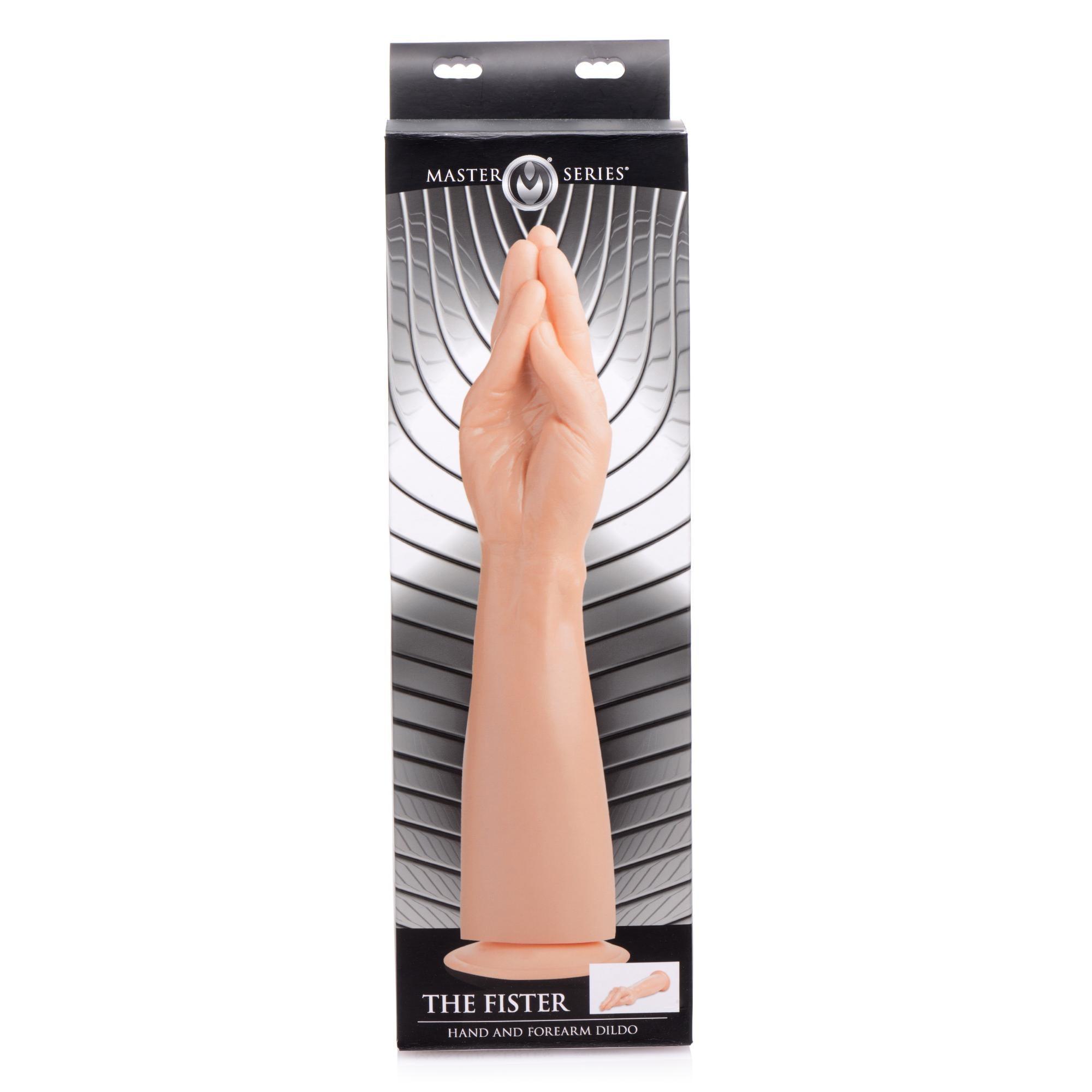 Master Series The Fister Hand and Forearm 15in Dildo