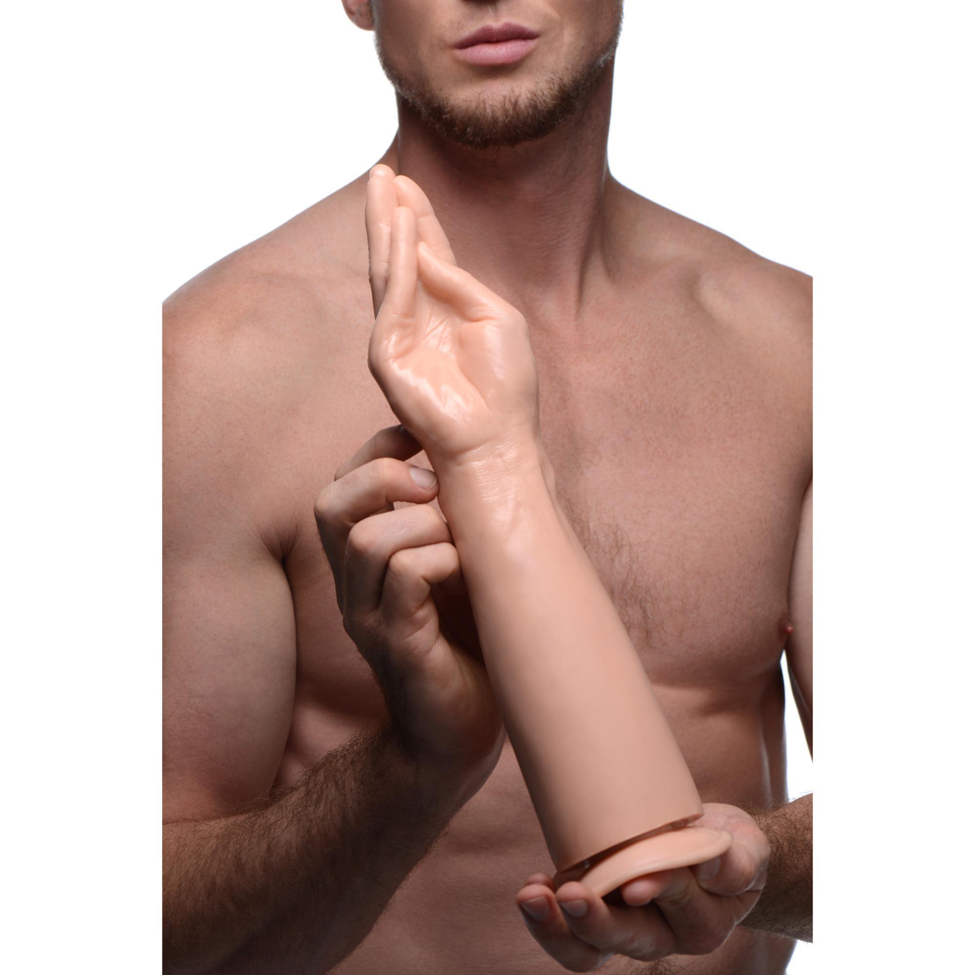 Master Series The Fister Hand and Forearm 15in Dildo