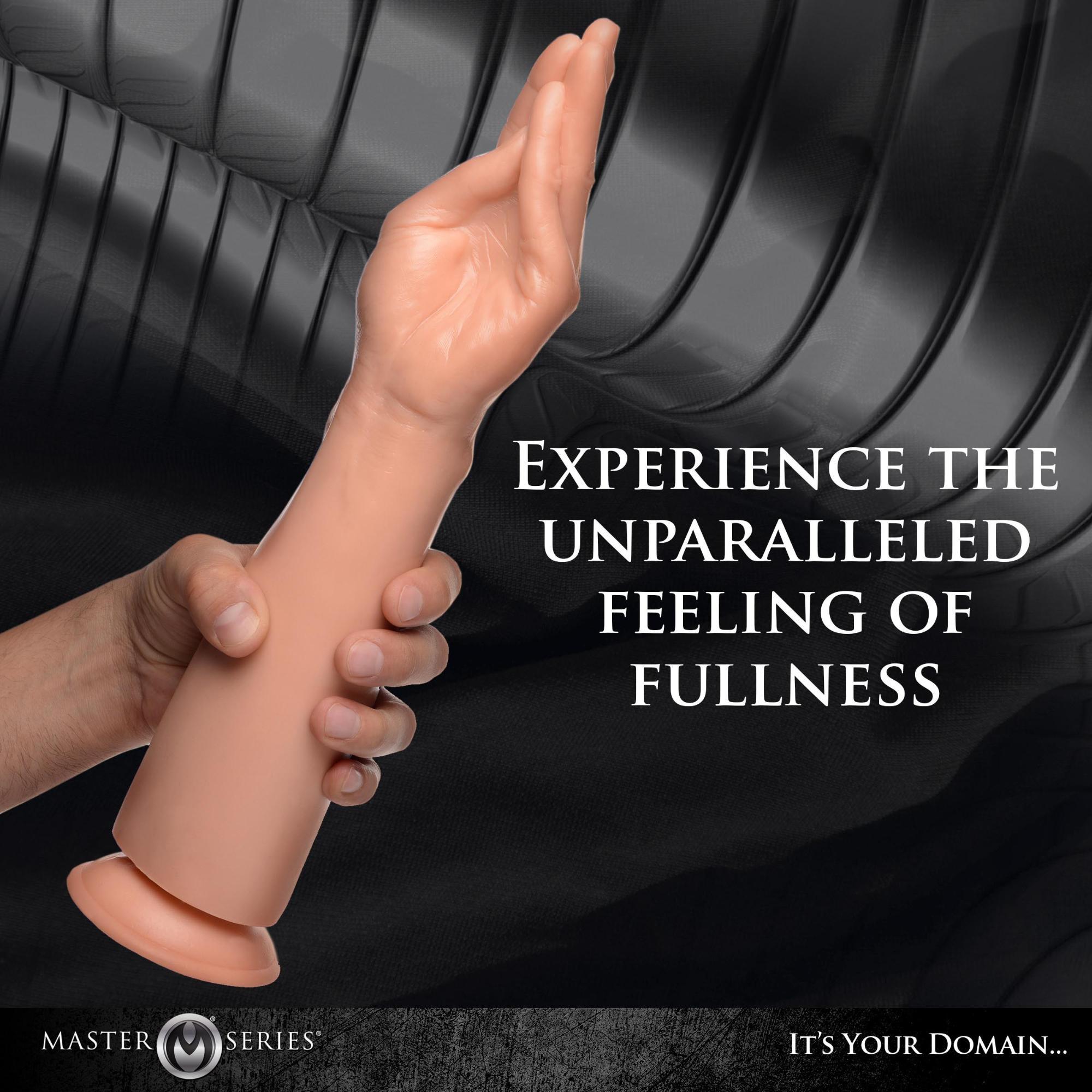 Master Series The Fister Hand and Forearm 15in Dildo