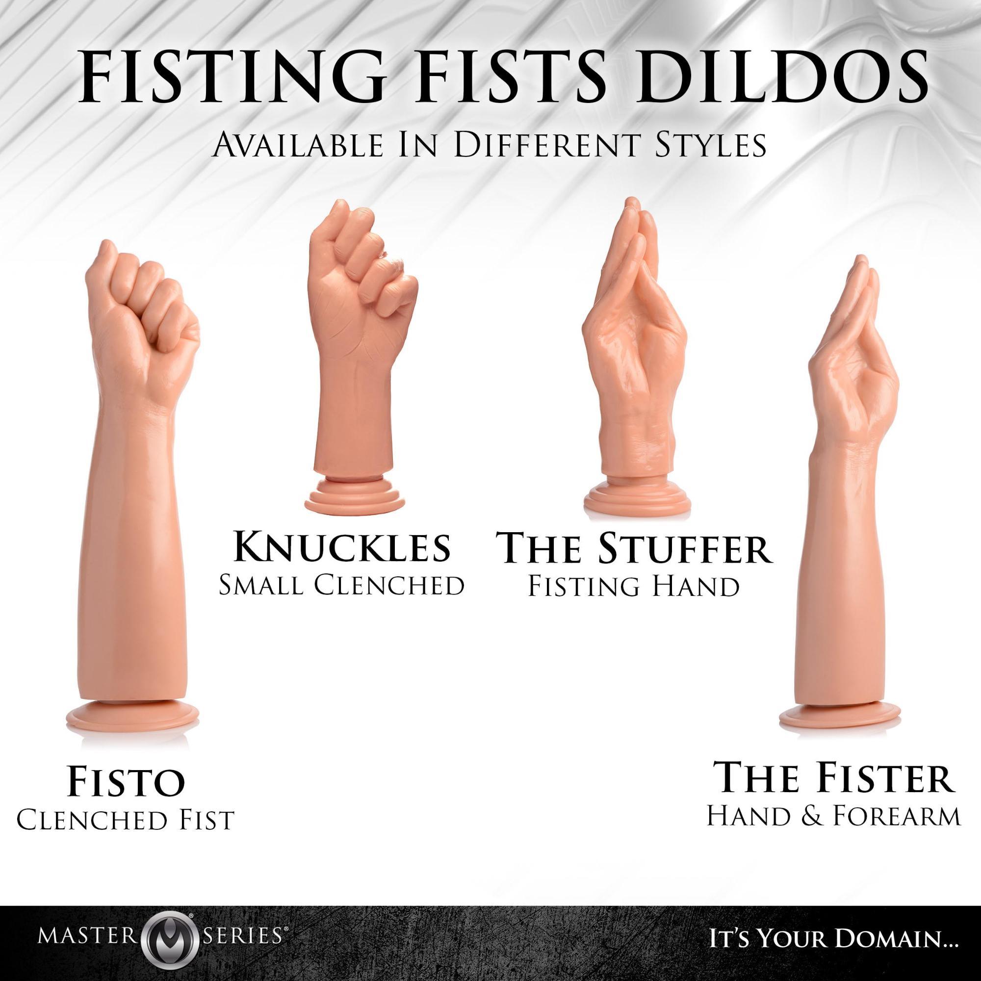 Master Series The Fister Hand and Forearm 15in Dildo