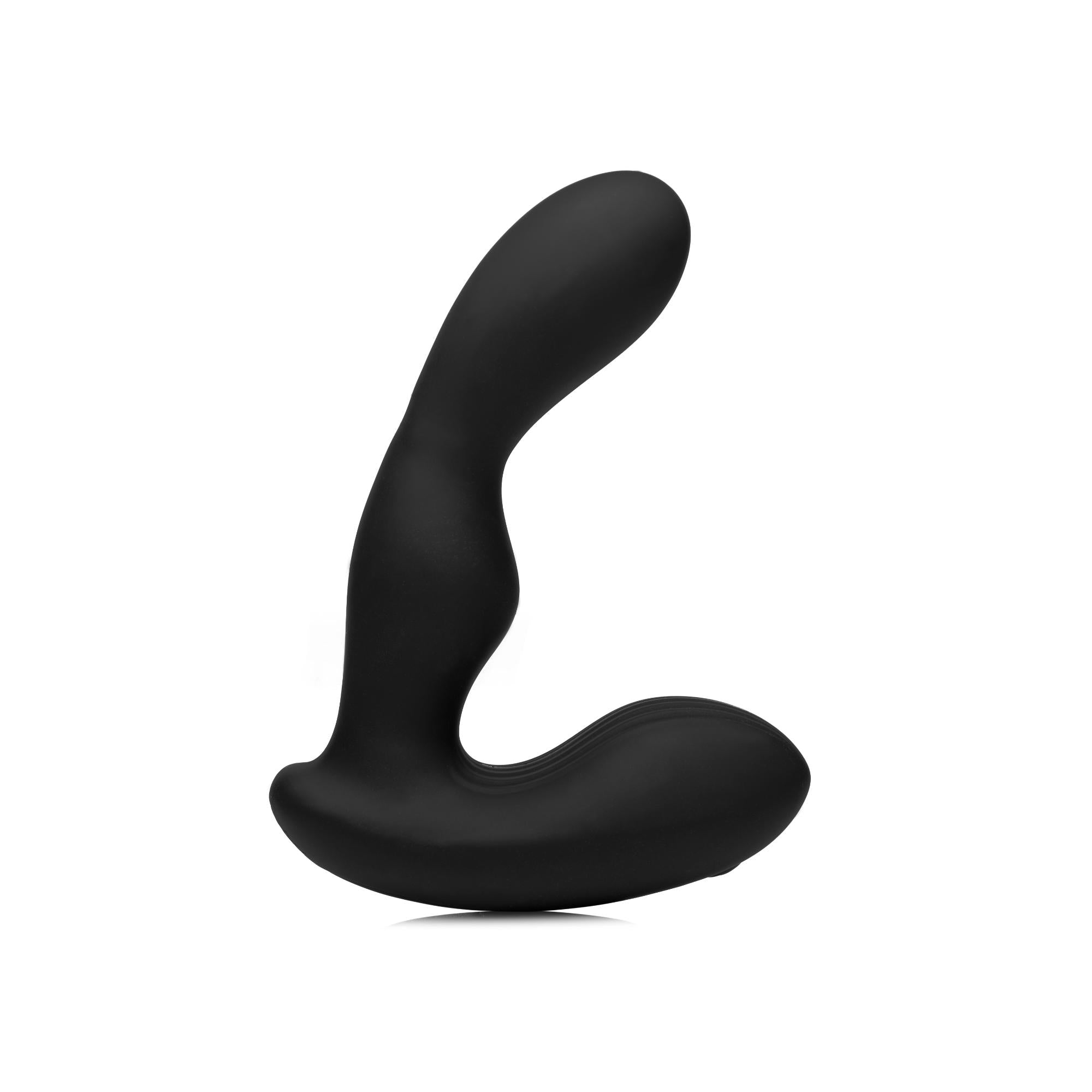 Alpha-Pro 7X P-Stroke Silicone Prostate Stimulator with Stroking Shaft