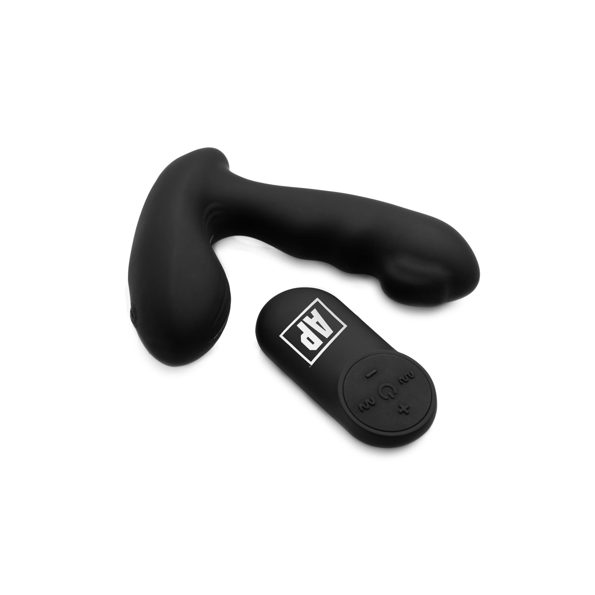 Alpha-Pro 7X P-Milker Silicone Prostate Stimulator with Milking Bead