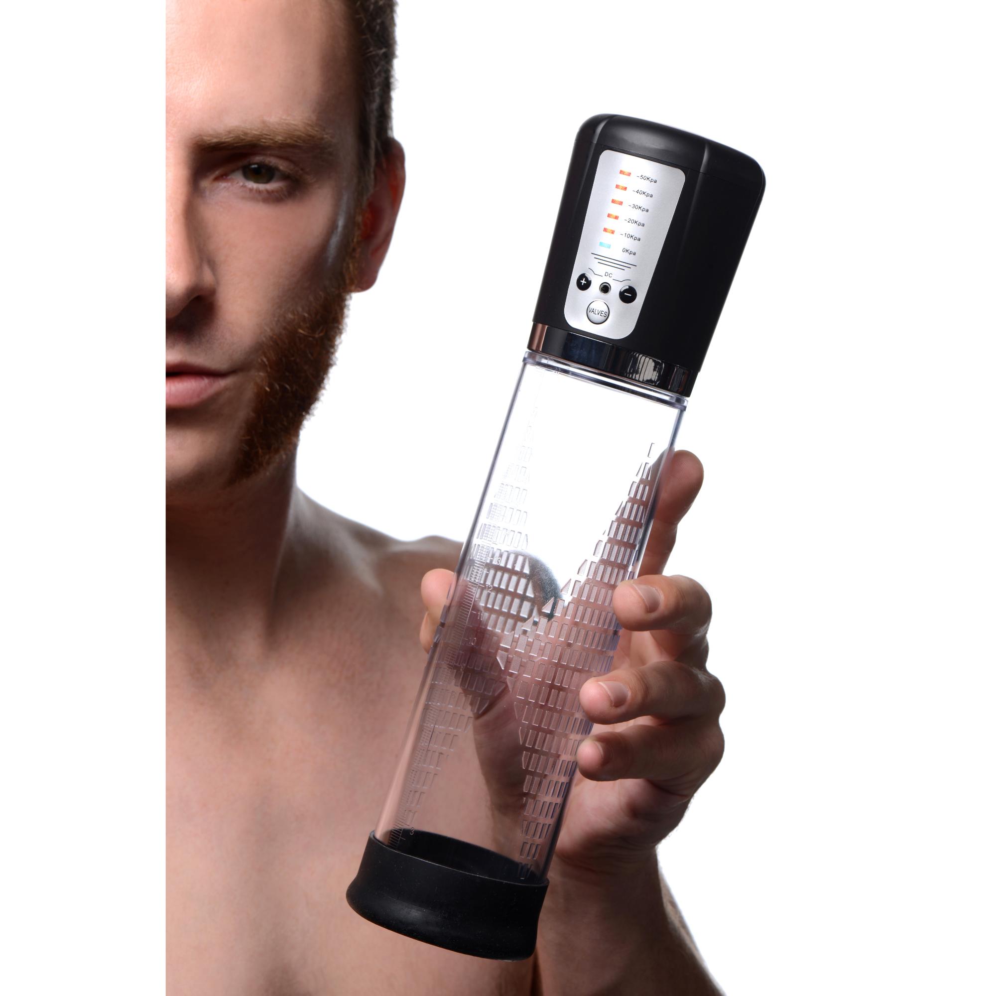 Master Series Pumping Master Rechargeable Penis Pump