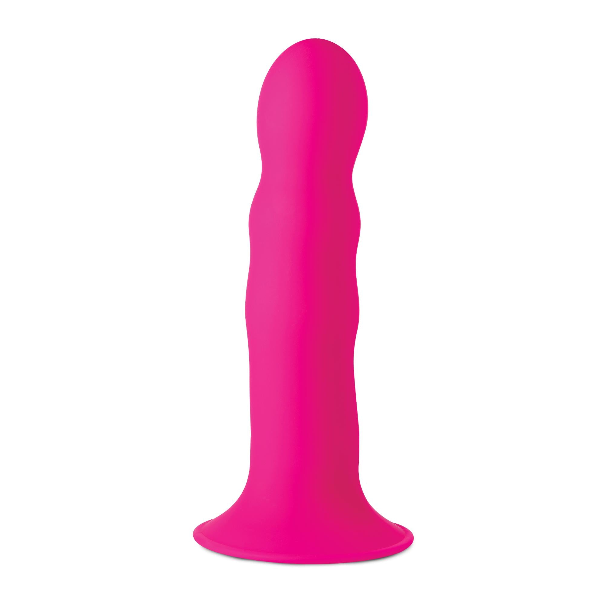 Squeeze-It Squeezable Wavy Dildo