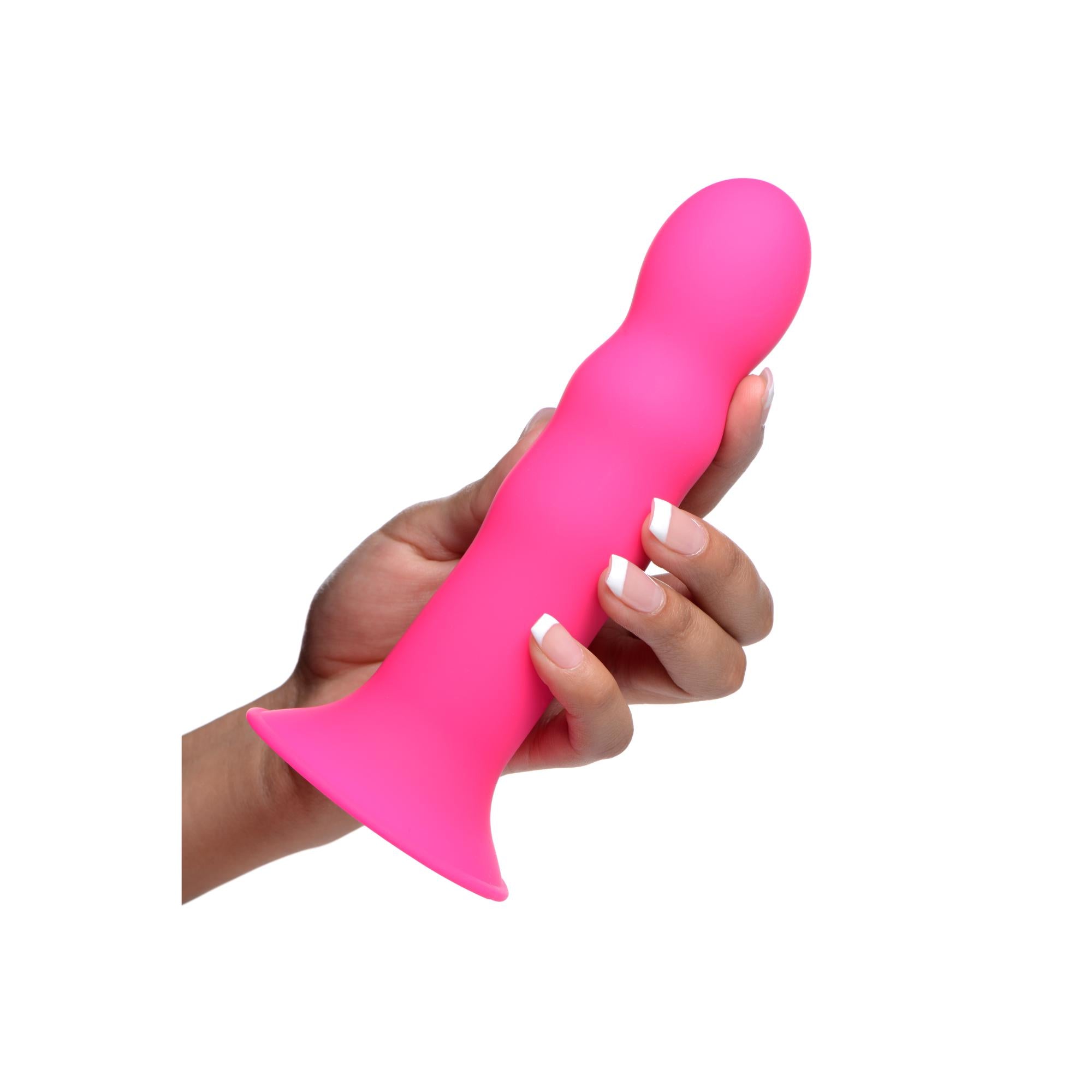 Squeeze-It Squeezable Wavy Dildo