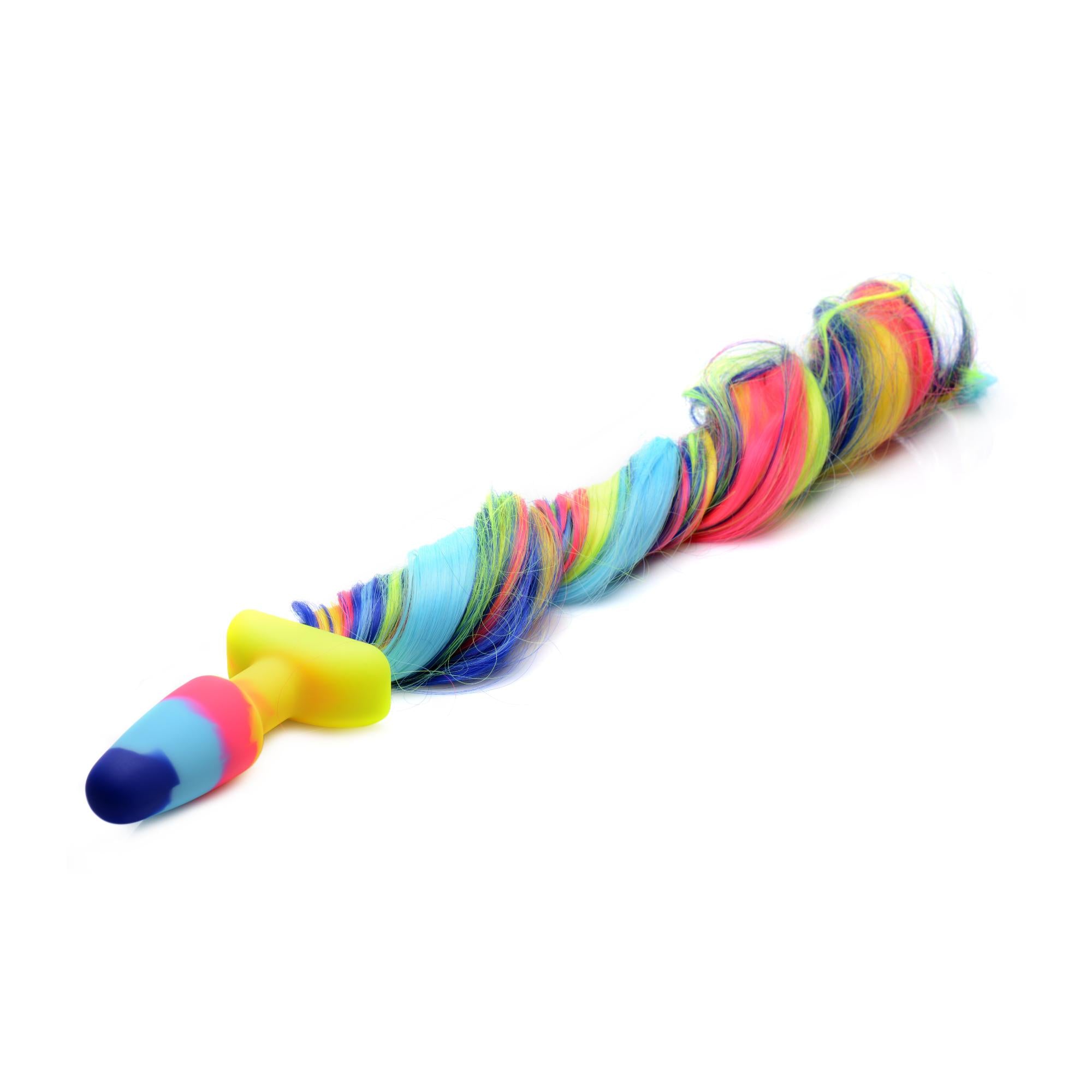 Tailz Rainbow Unicorn Tail Anal Plug