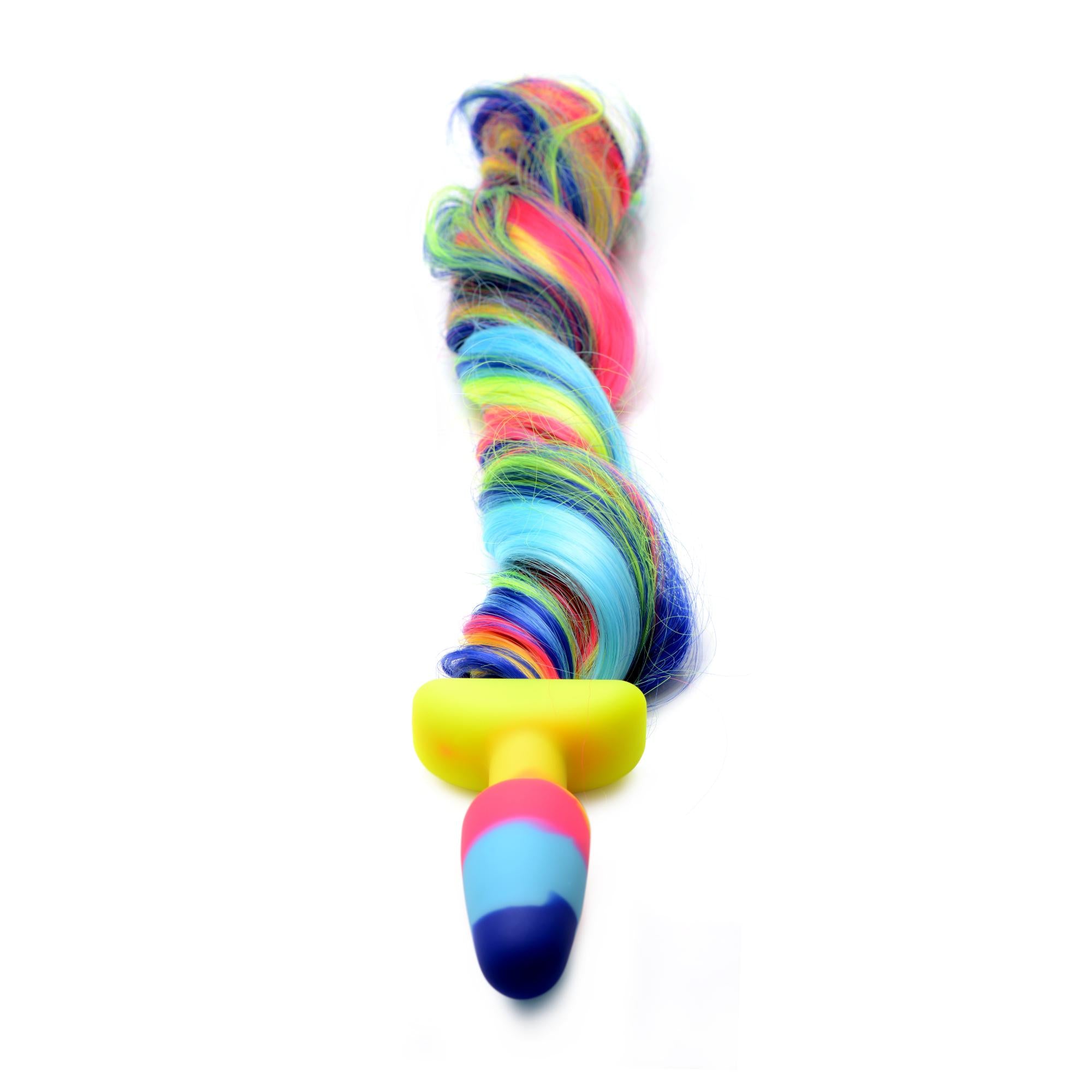 Tailz Rainbow Unicorn Tail Anal Plug