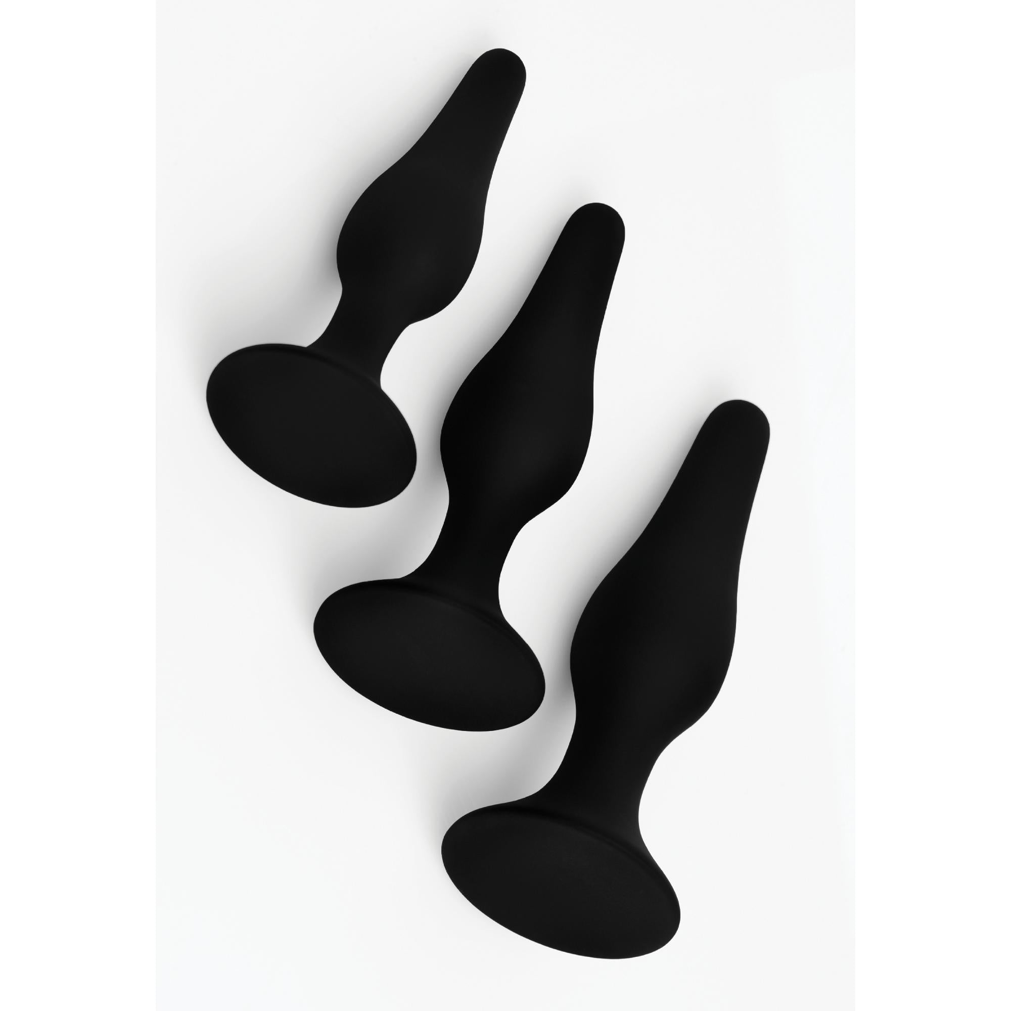 Master Series Triple Spire Tapered Silicone Anal Trainer Set (3 Piece)