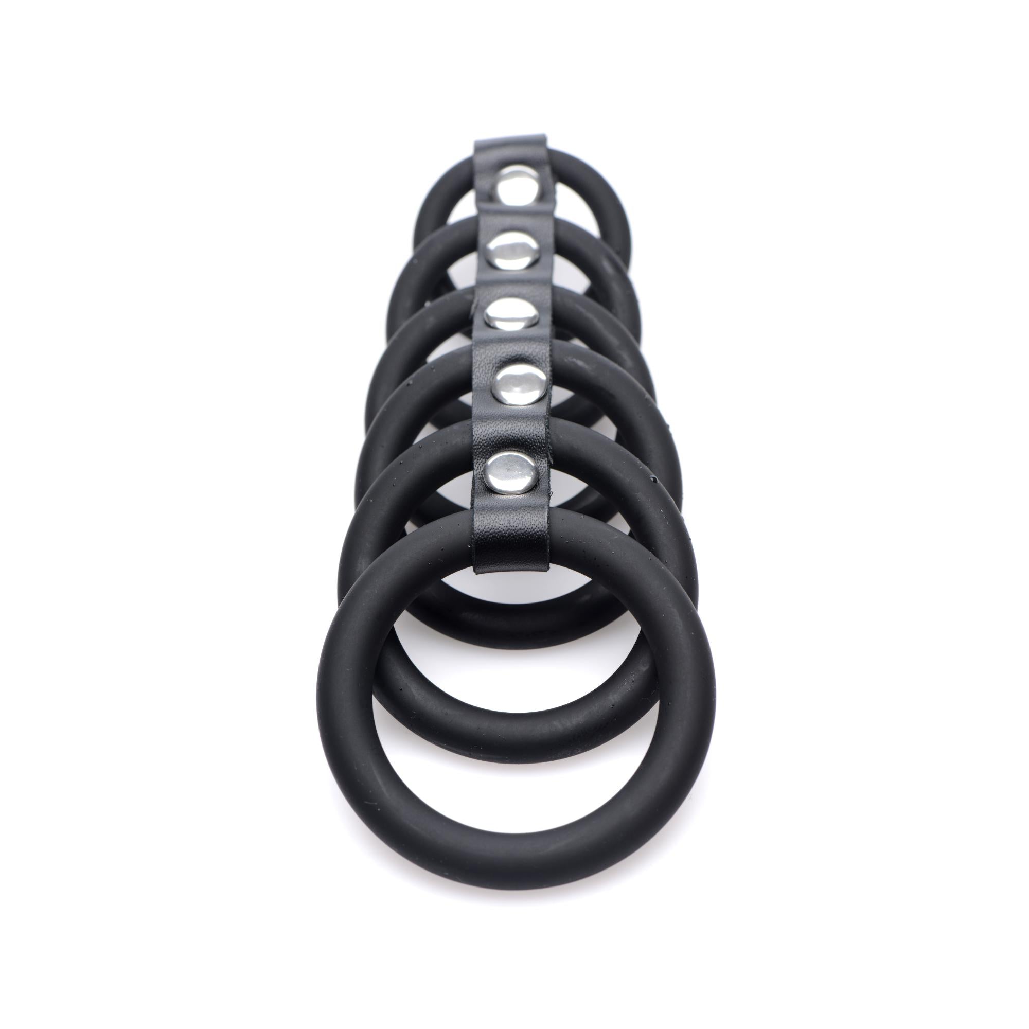 STRICT 6 Ring Silicone Chastity Device