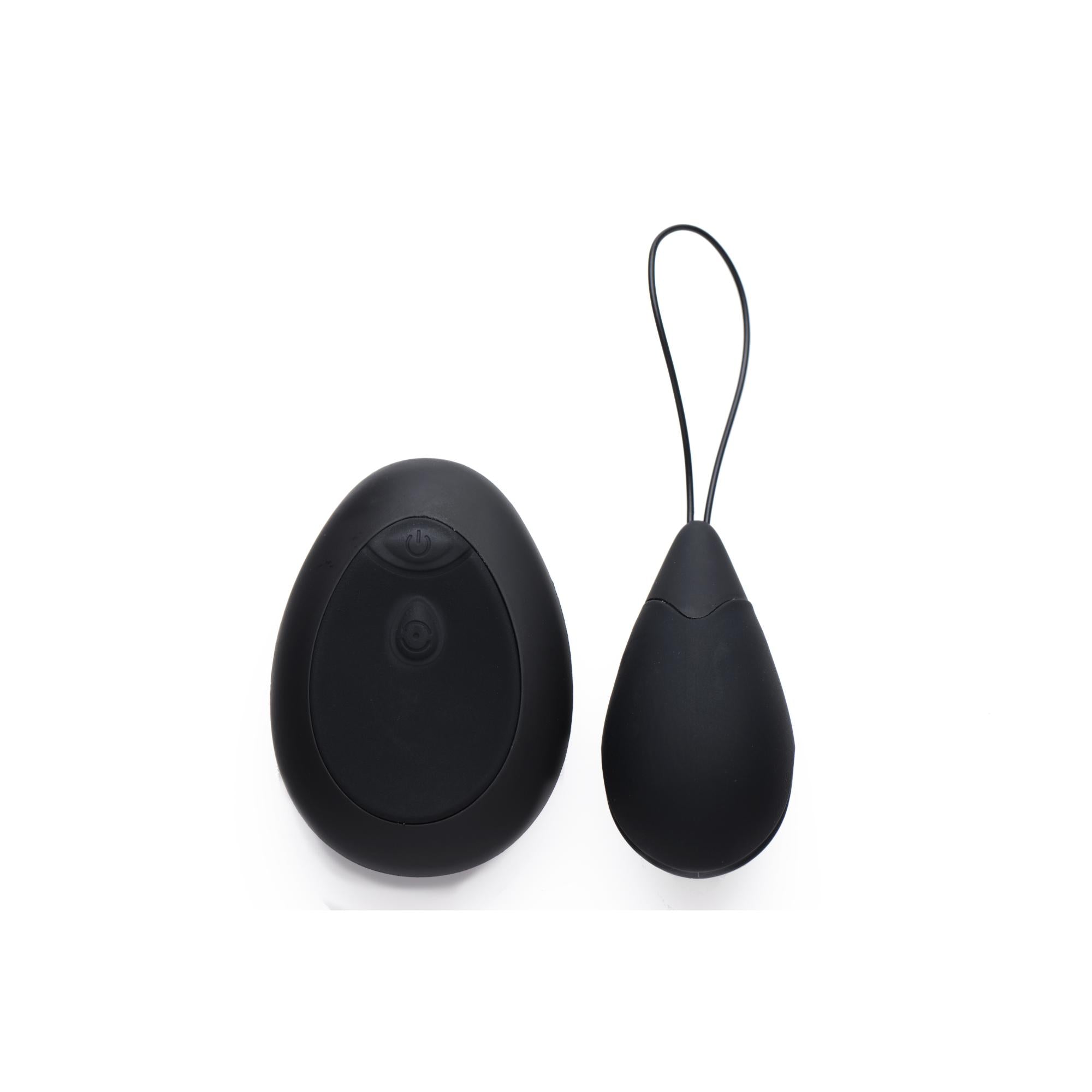 Bang! 10X Rechargeable Silicone Vibrating Egg with Remote Control