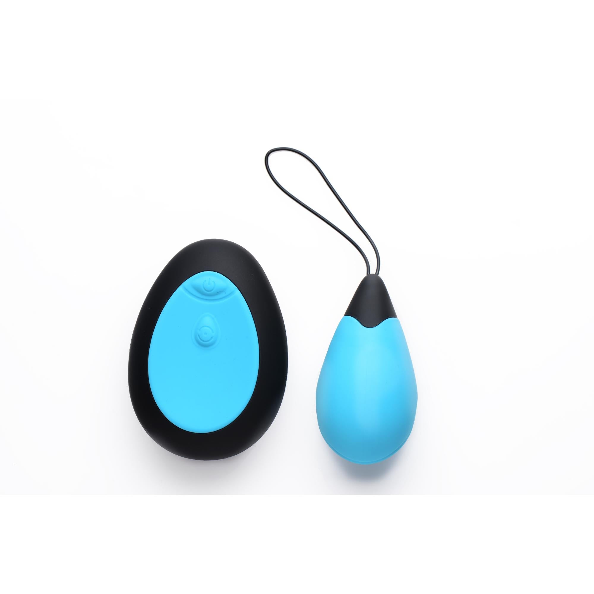 Bang! 10X Rechargeable Silicone Vibrating Egg with Remote Control