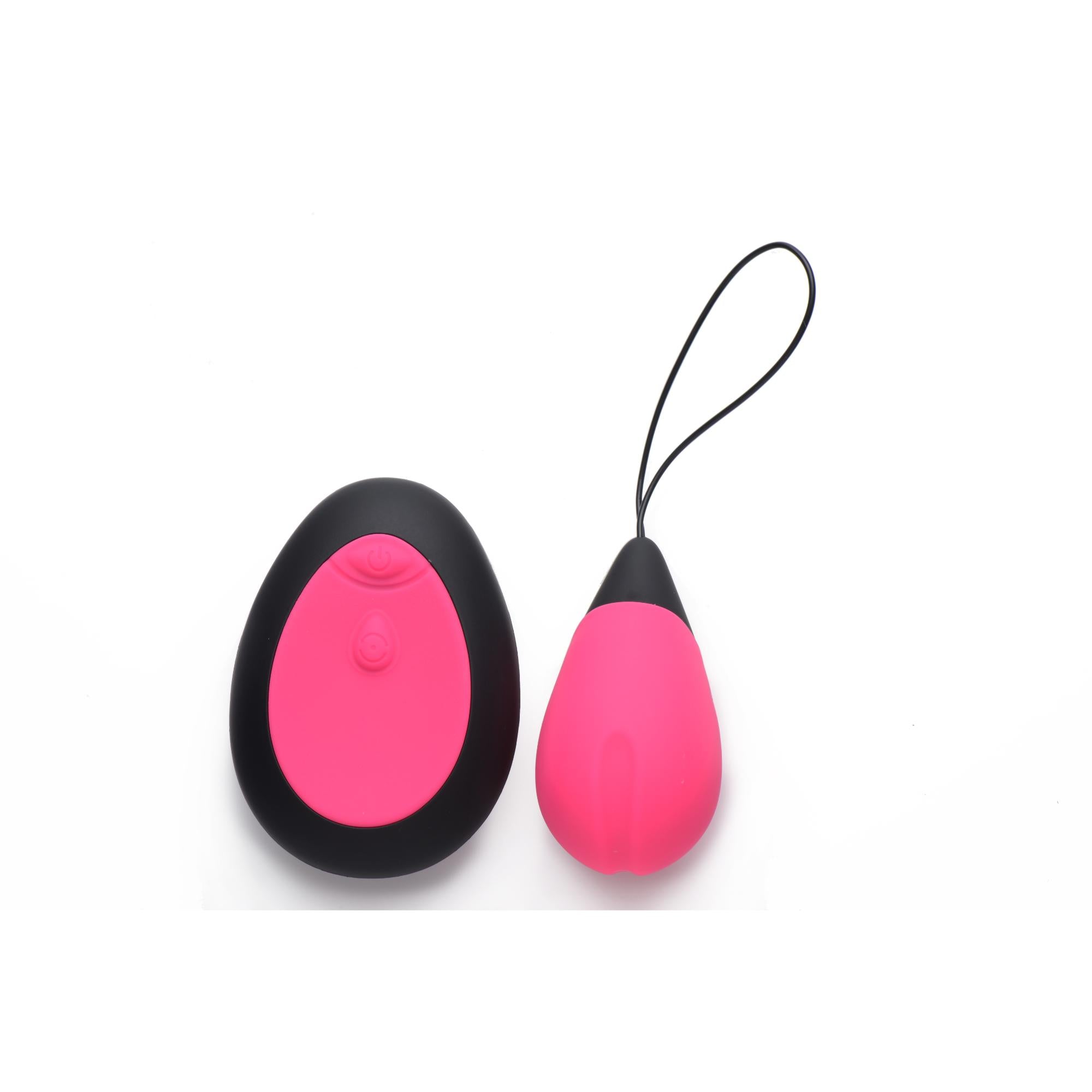 Bang! 10X Rechargeable Silicone Vibrating Egg with Remote Control