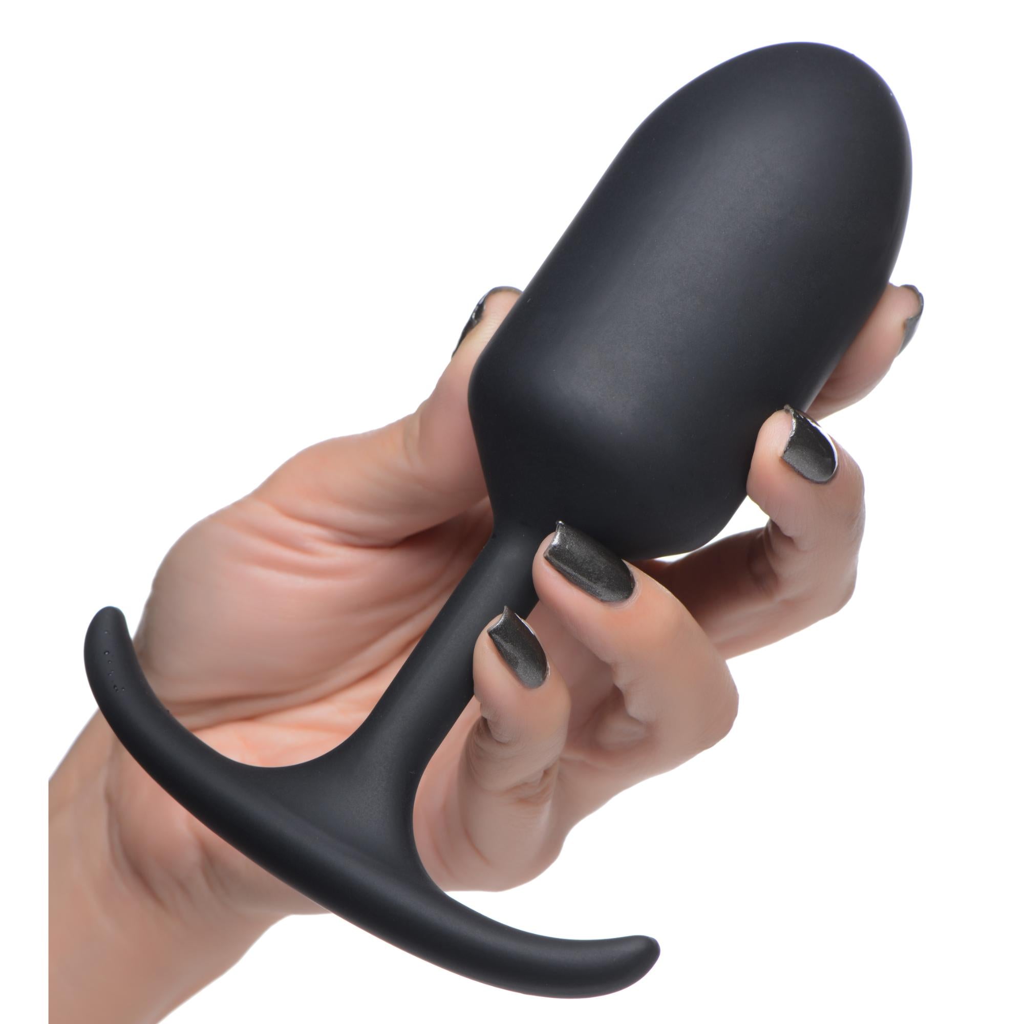 Heavy Hitters Premium Silicone Weighted Anal Plug