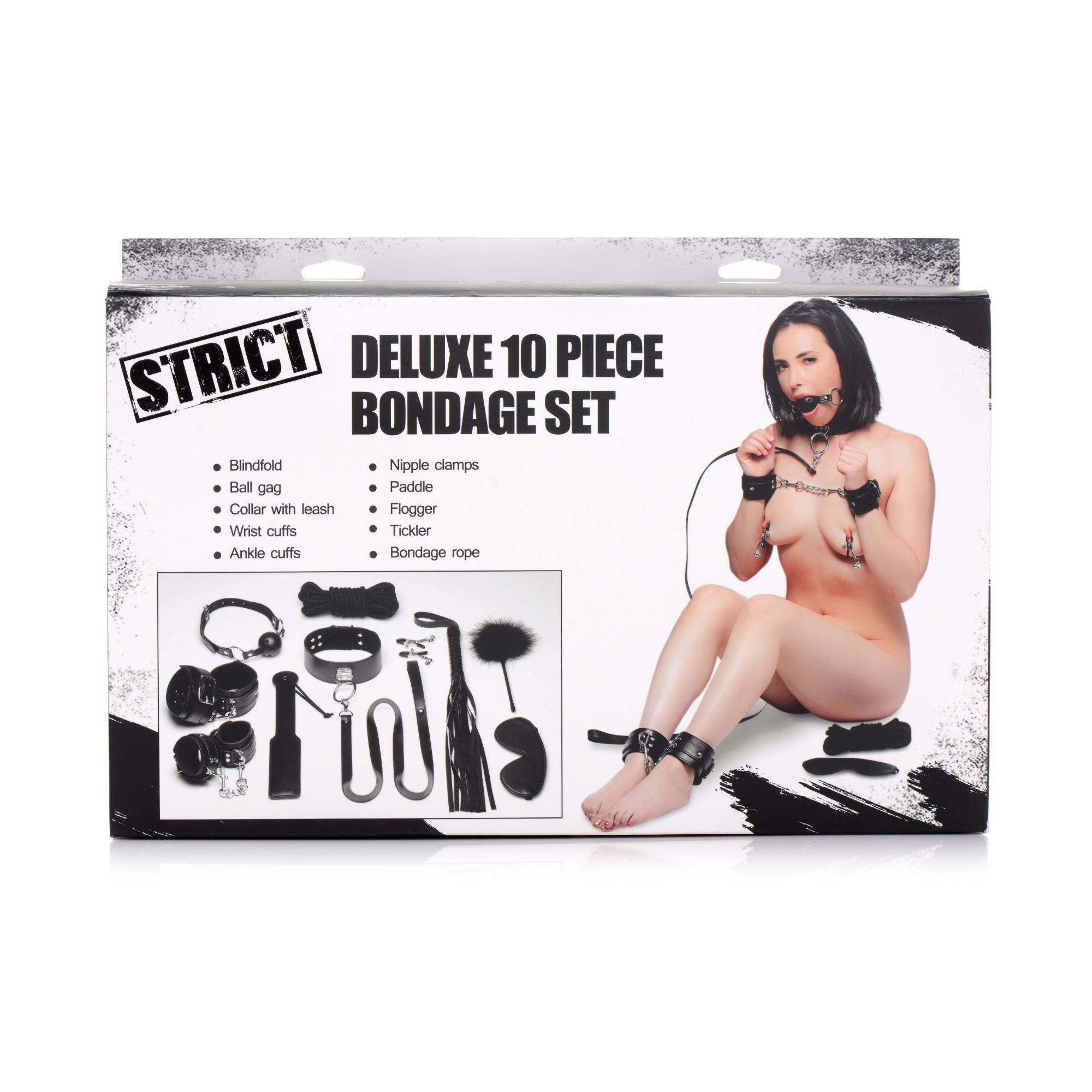 STRICT Deluxe 10 Piece Bondage Set