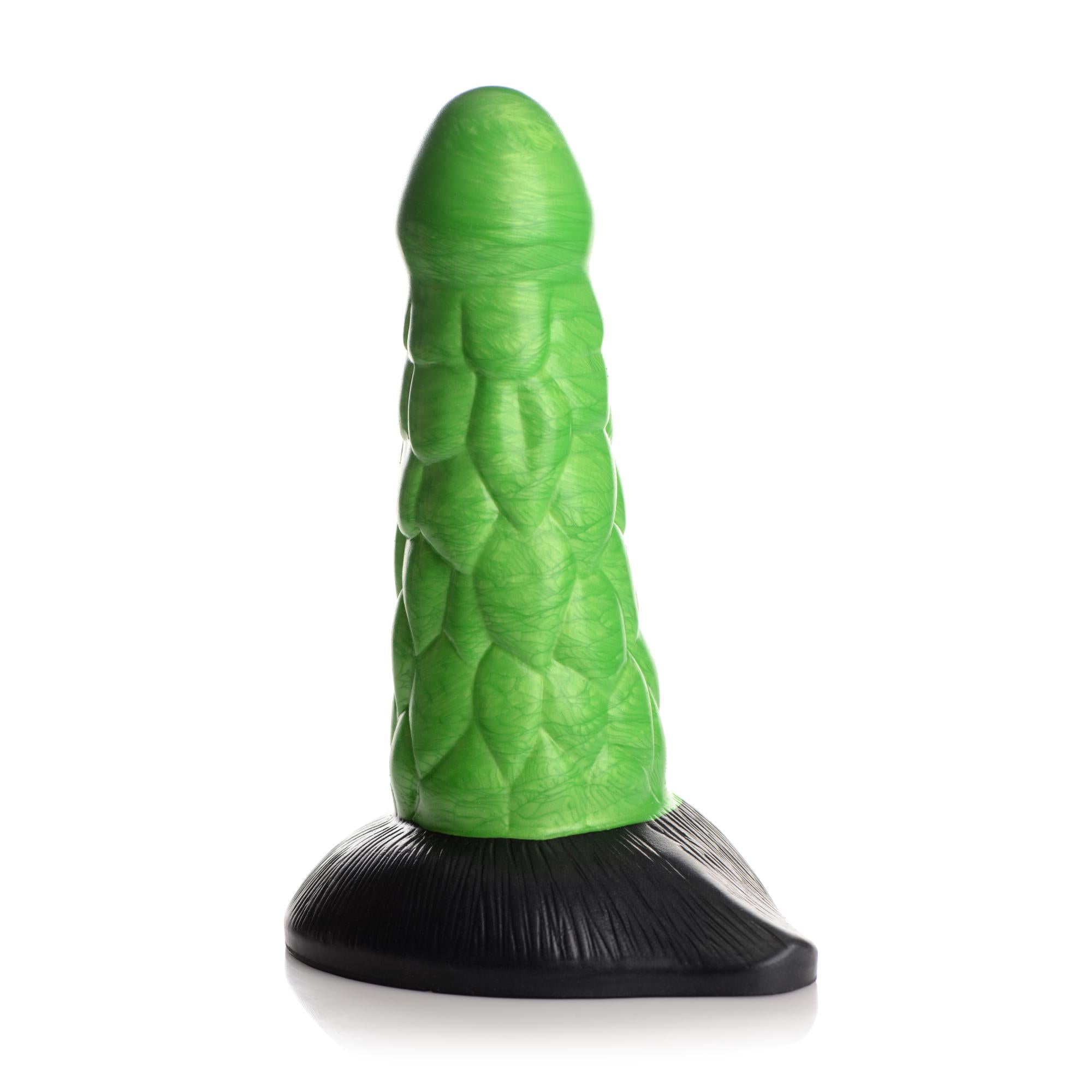 Creature Cocks Radioactive Reptile Silicone Dildo 7.5in