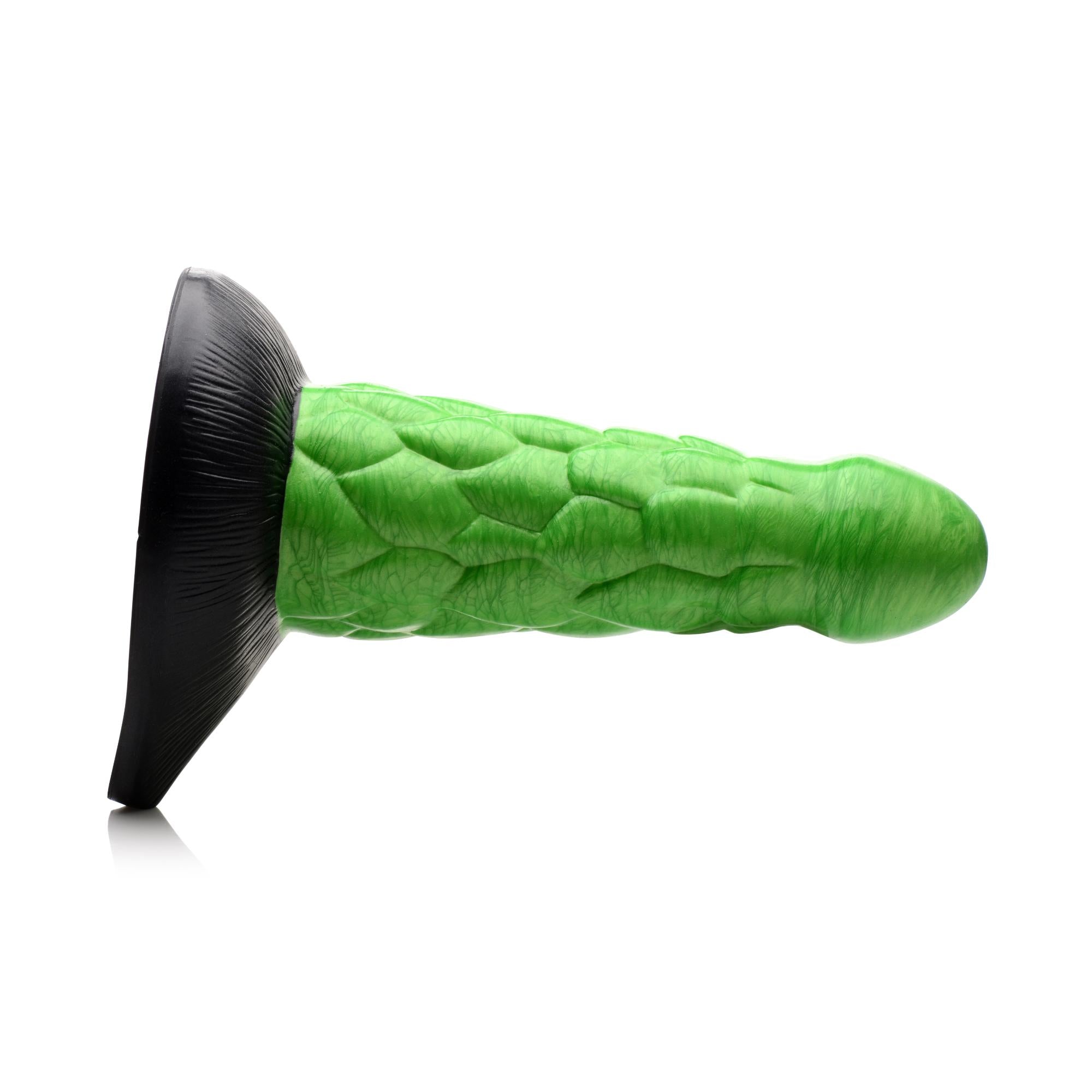 Creature Cocks Radioactive Reptile Silicone Dildo 7.5in