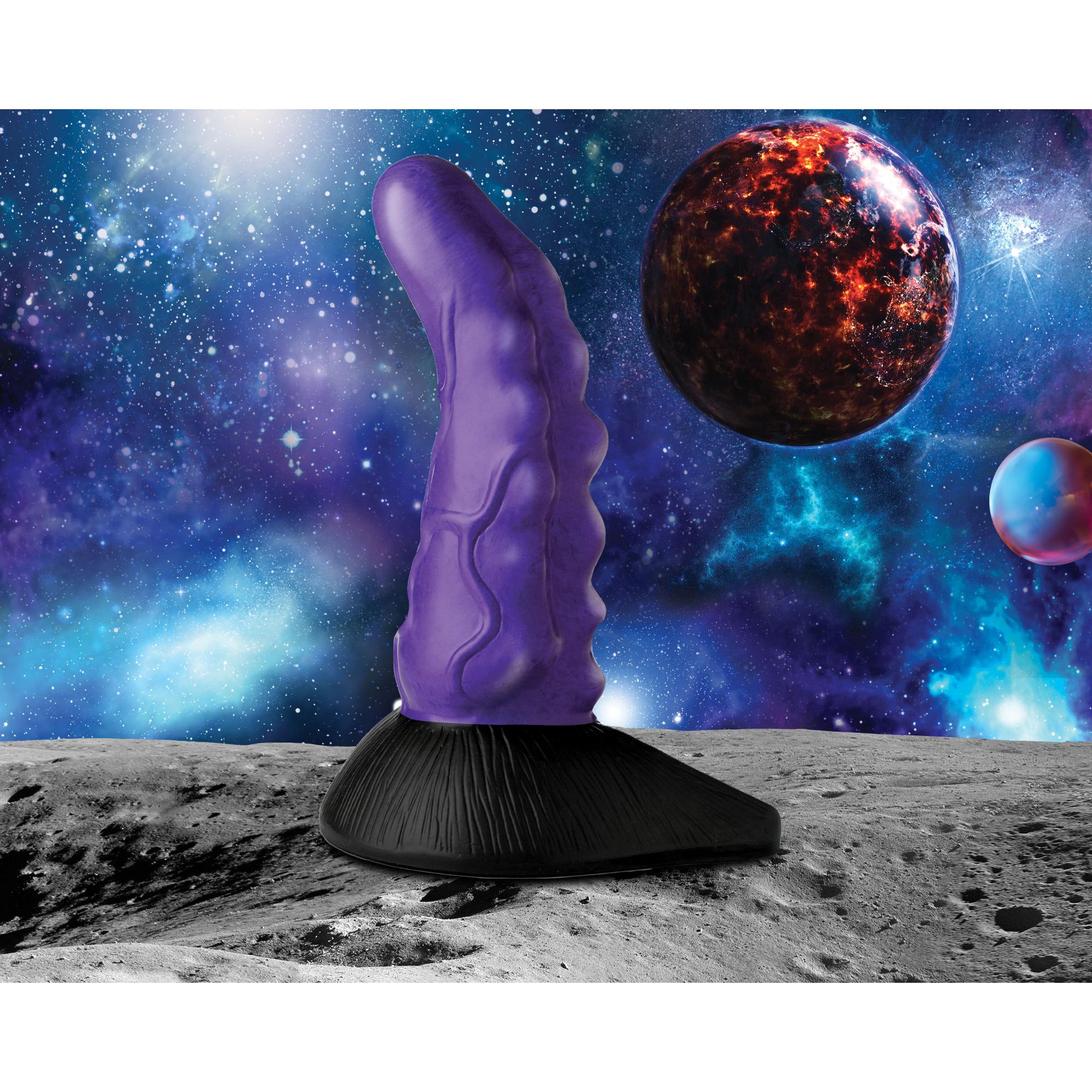 Creature Cocks Orion Invader Veiny Space Alien Silicone Dildo 7.25in