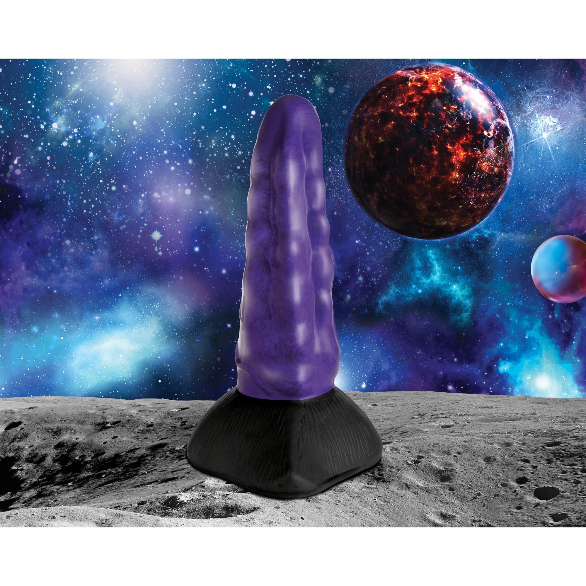 Creature Cocks Orion Invader Veiny Space Alien Silicone Dildo 7.25in