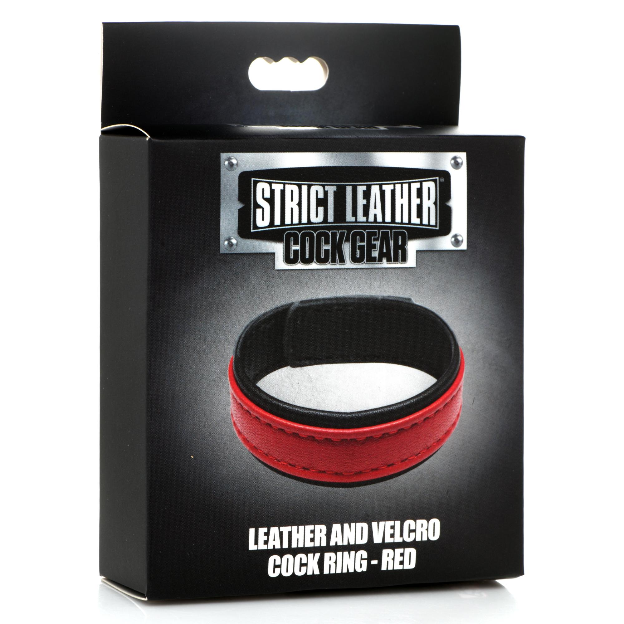 Strict Leather Cock Gear Velcro Leather Cock Ring