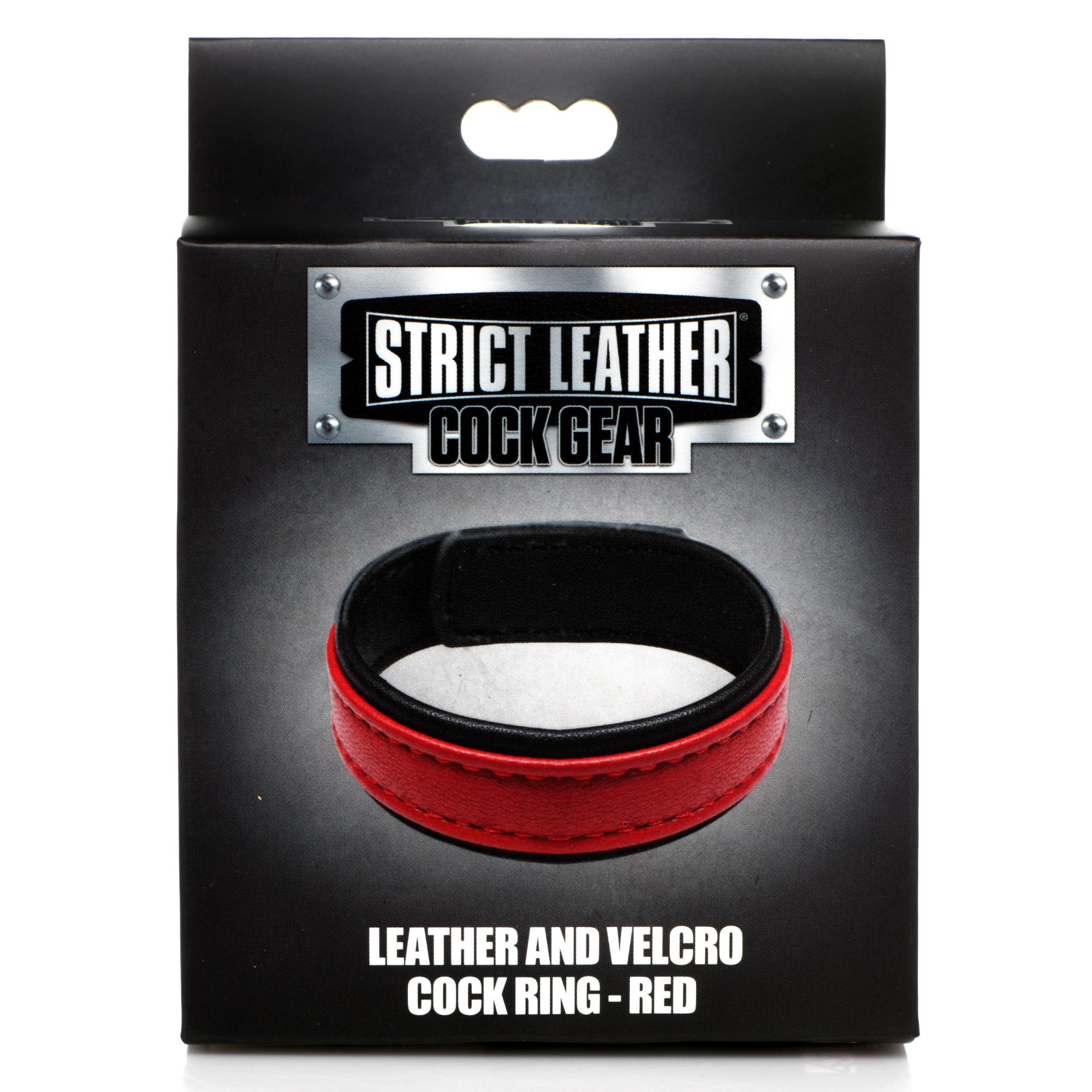 Strict Leather Cock Gear Velcro Leather Cock Ring