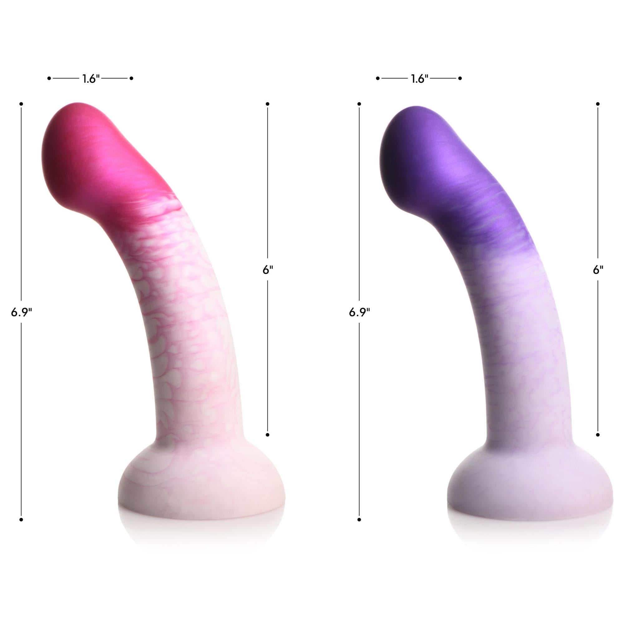 Strap U G-Swirl G-Spot Silicone Dildo