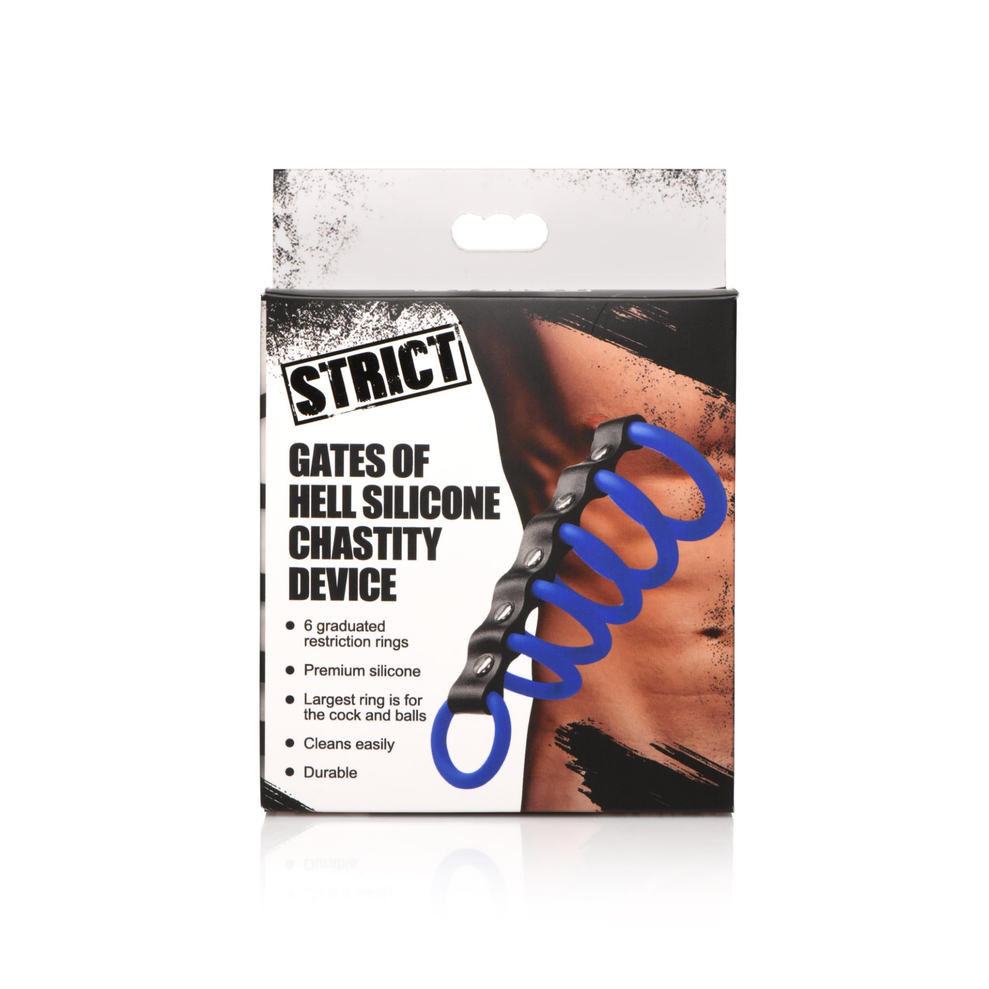 STRICT Gates of Hell Silicone Chastity Device