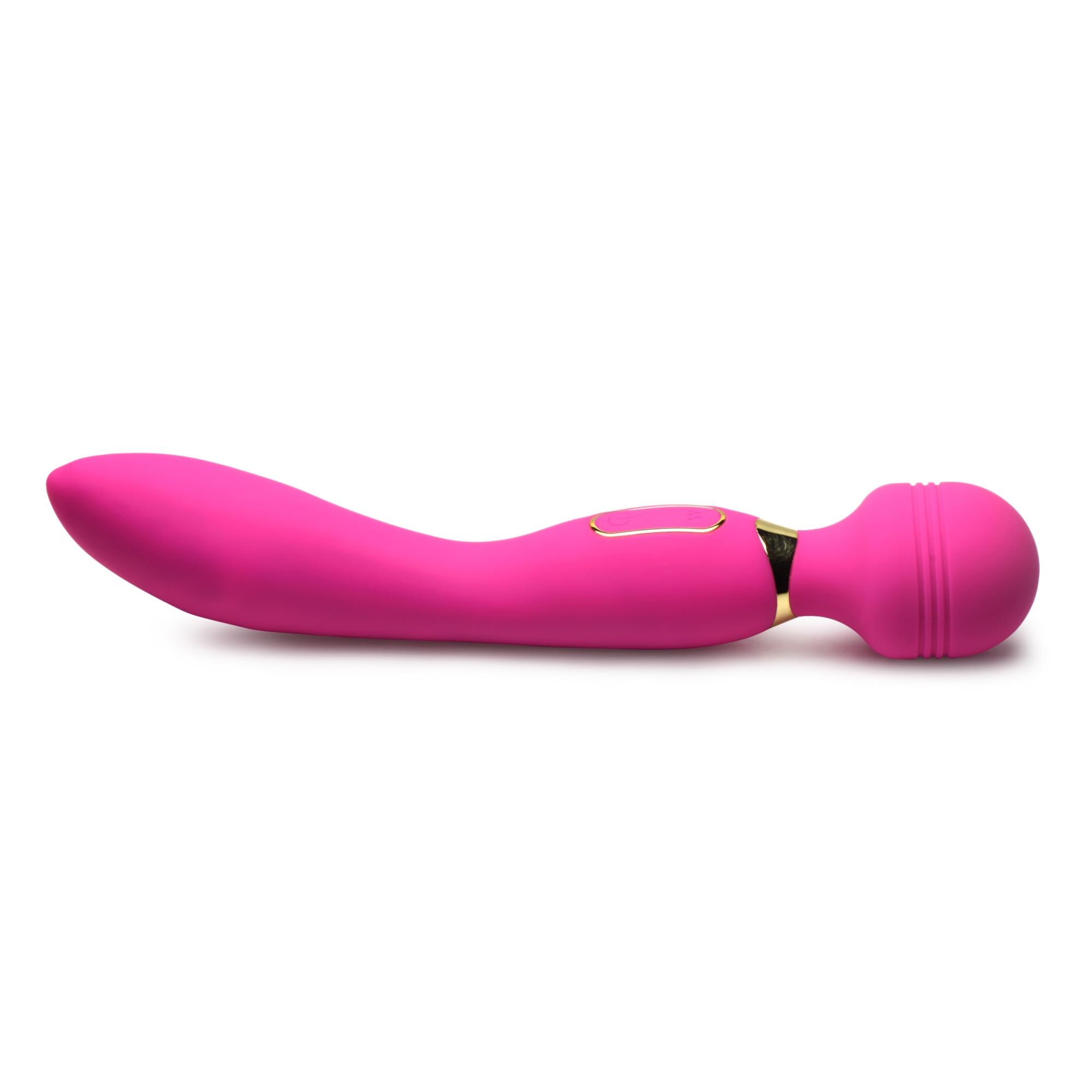 Wand Essential Ultra G-Stroke Come Hither Rechargeable Silicone Vibrating Wand