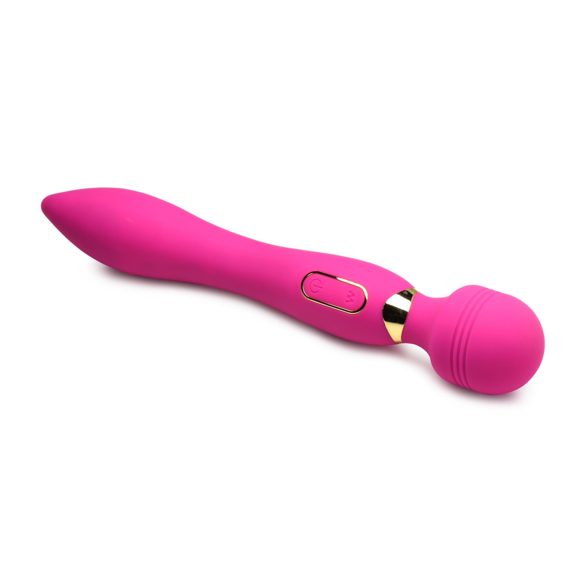 Wand Essential Ultra G-Stroke Come Hither Rechargeable Silicone Vibrating Wand