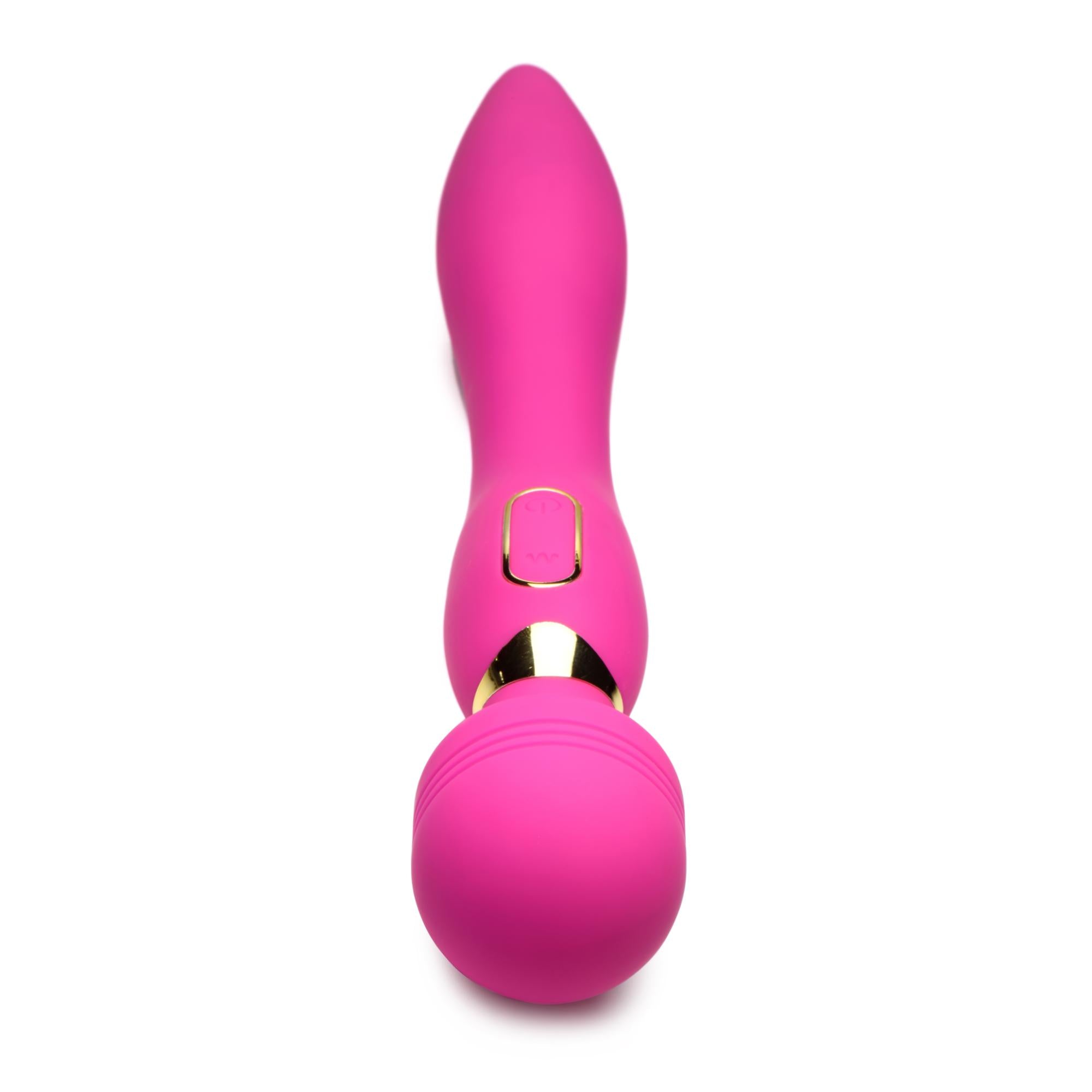 Wand Essential Ultra G-Stroke Come Hither Rechargeable Silicone Vibrating Wand