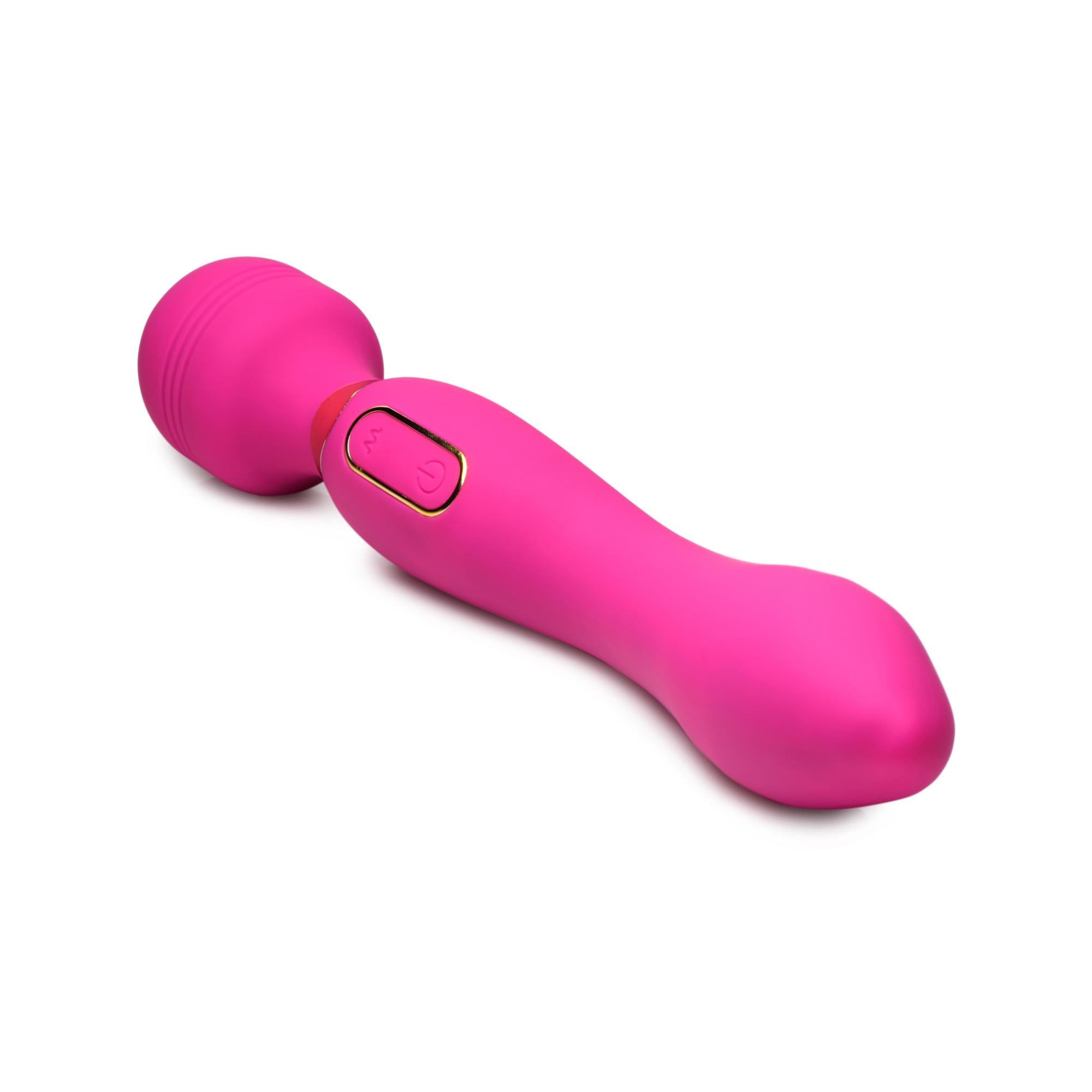 Wand Essential Ultra G-Stroke Come Hither Rechargeable Silicone Vibrating Wand