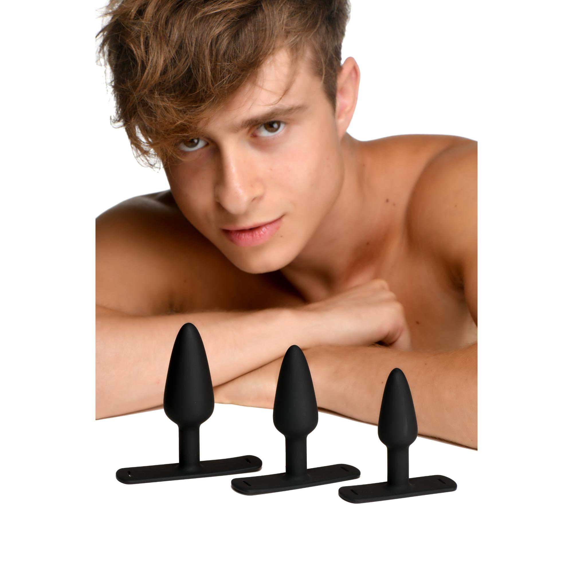 Master Series Bum-Tastic Trainer Silicone Pegging Set (3 Piece)