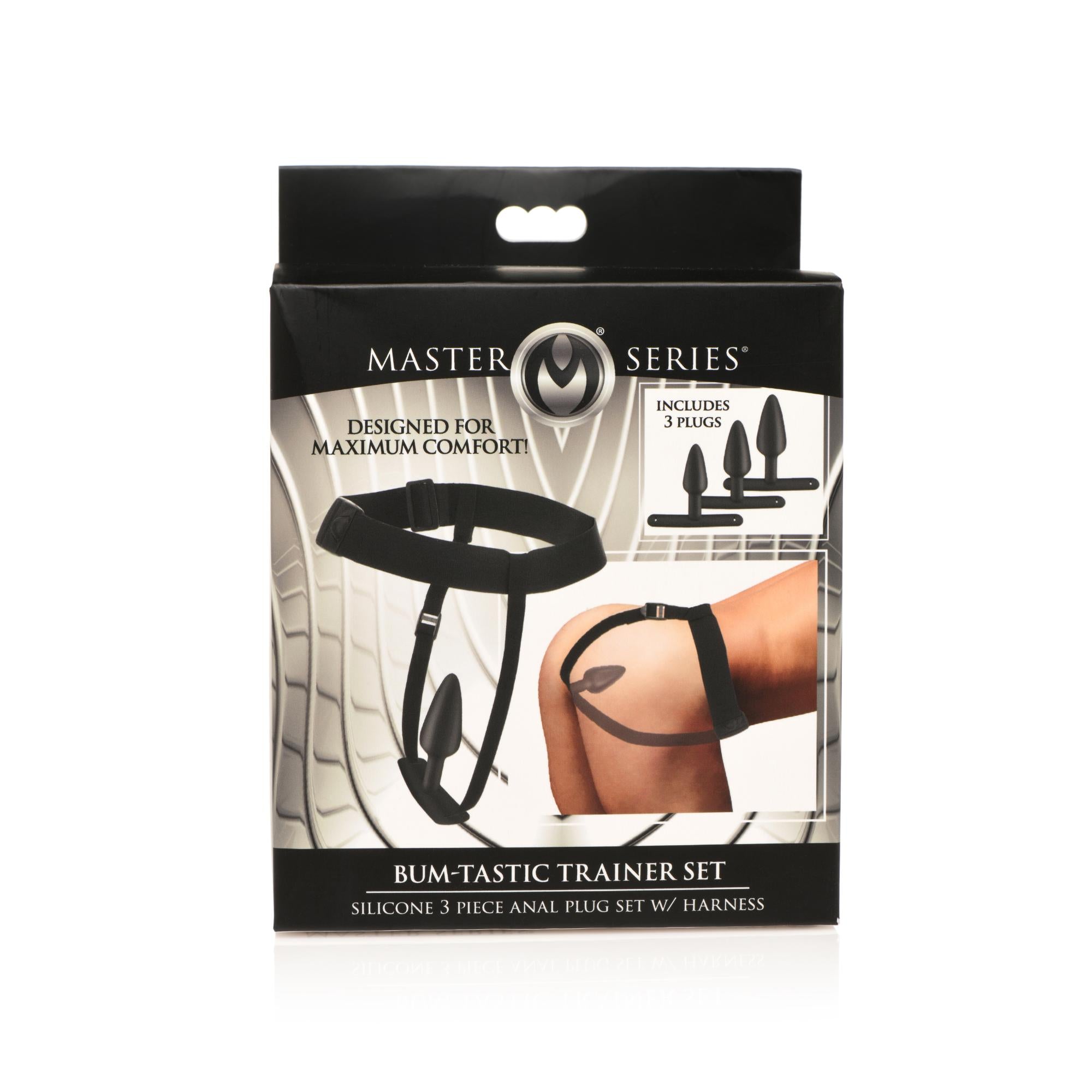 Master Series Bum-Tastic Trainer Silicone Pegging Set (3 Piece)