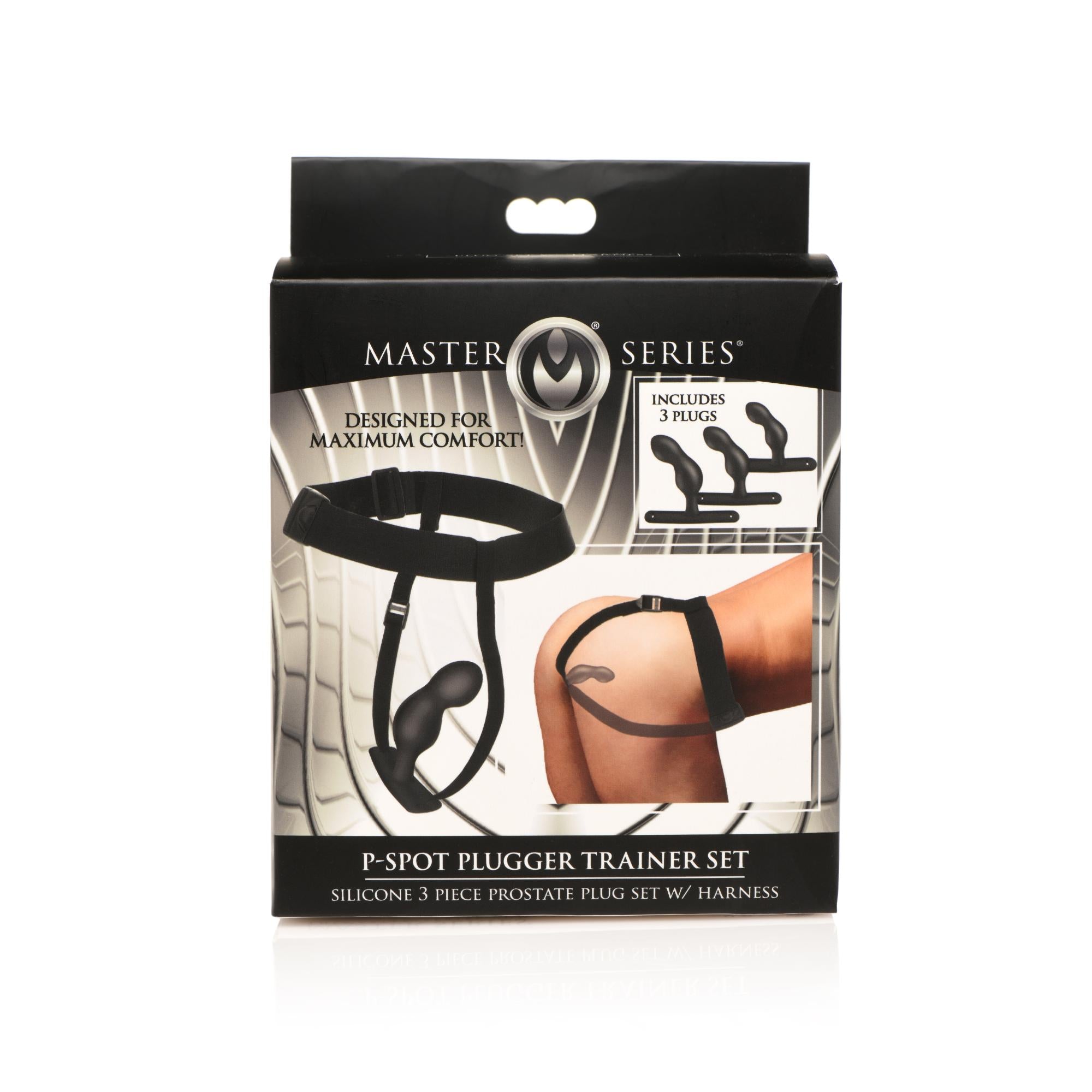 Master Series P-Spot Plugger Trainer Silicone Anal Set (3 Piece)