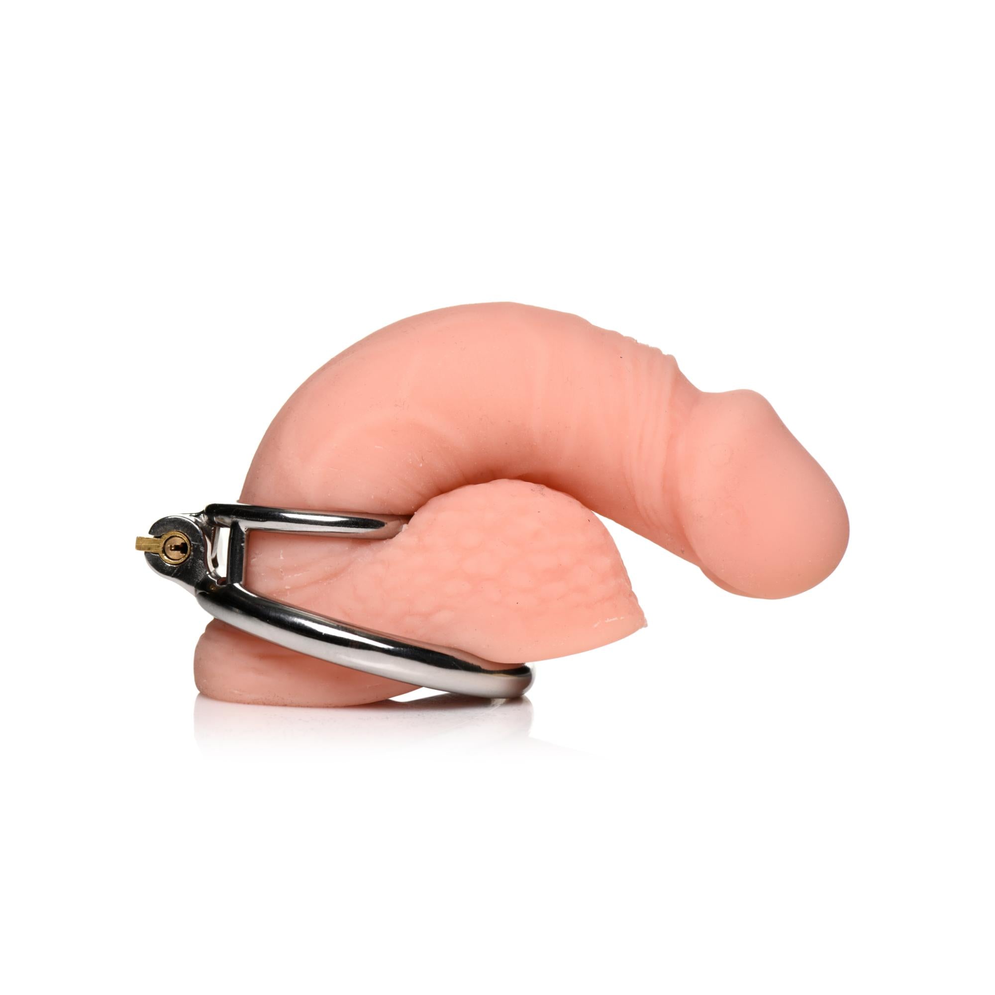 Master Series Locked Cock Stainless Steel Locking Cock & Ball Ring