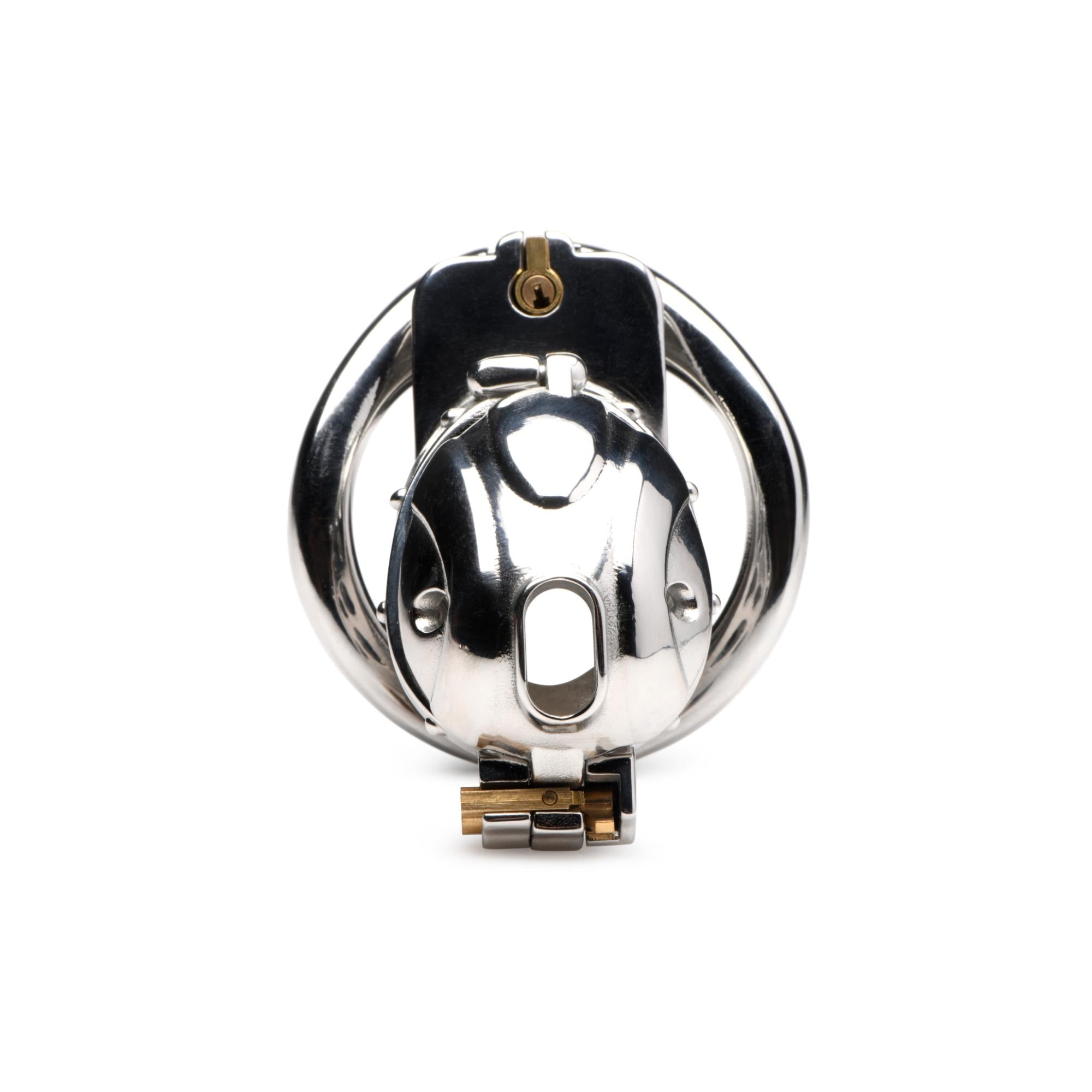 Master Series Entrapment Deluxe Locking Chastity Cage