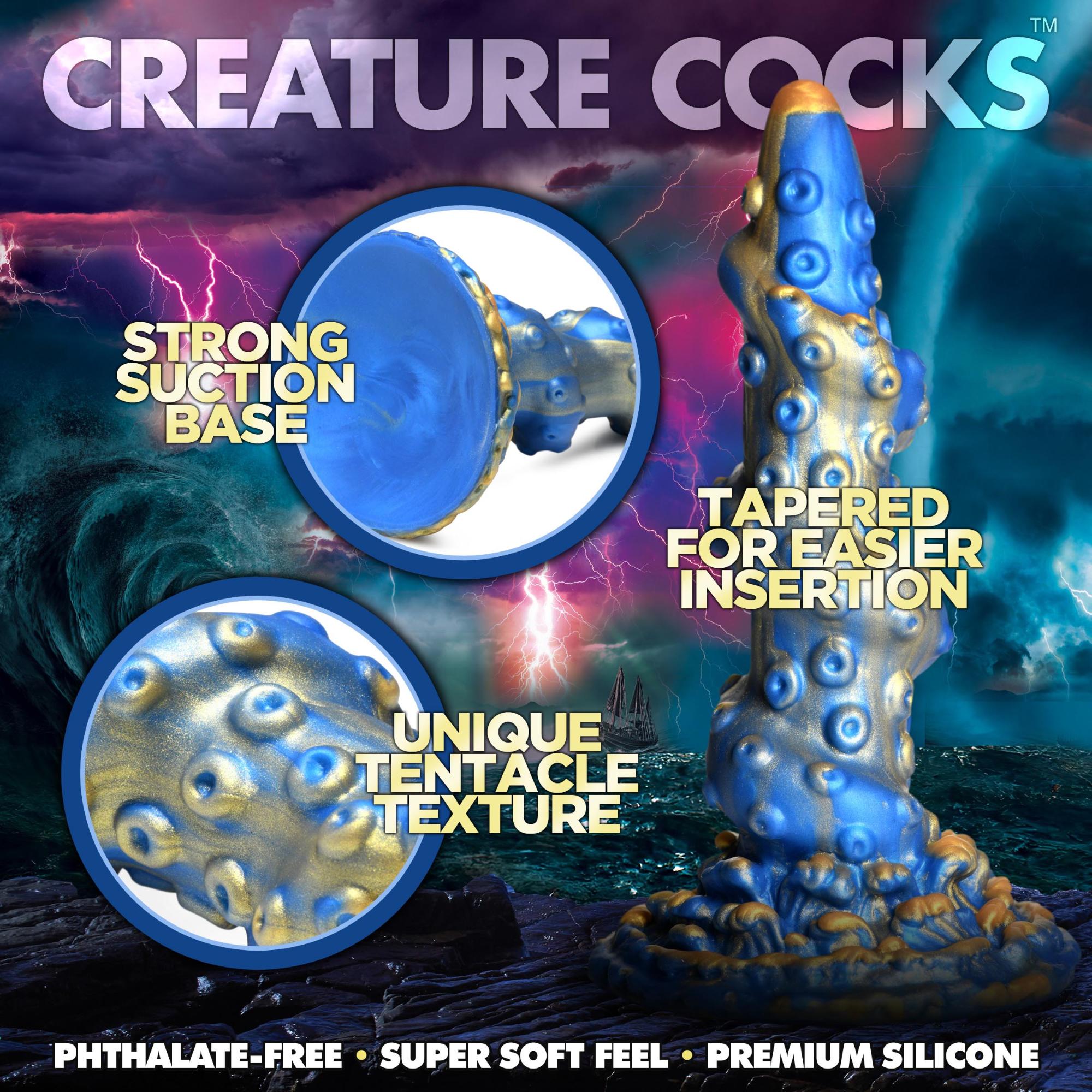 Creature Cocks Lord Kraken Silicone Dildo