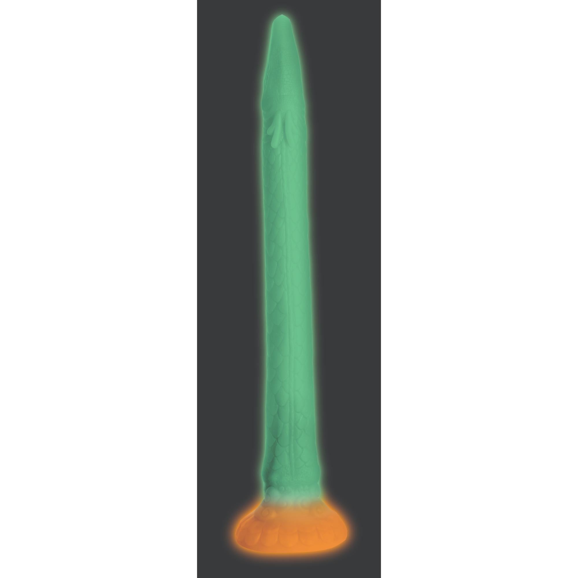 Creature Cocks Makara Glow in The Dark Silicone Snake Dildo