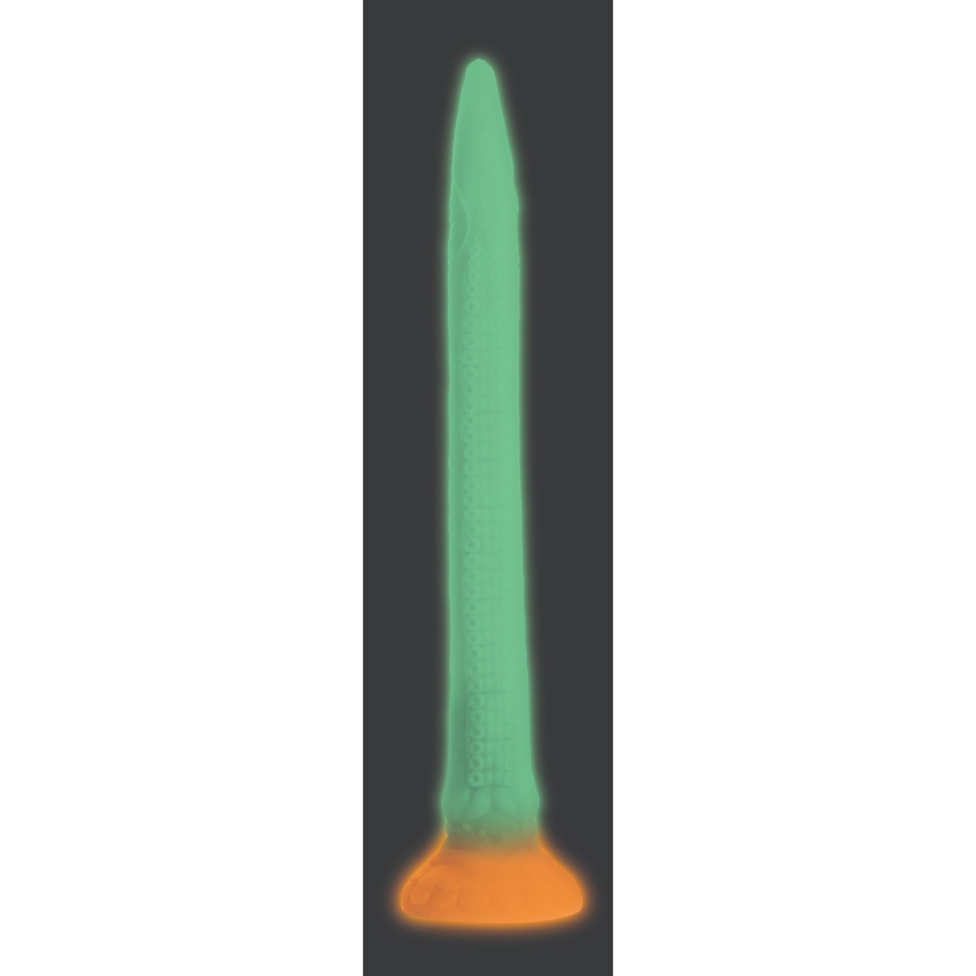 Creature Cocks Makara Glow in The Dark Silicone Snake Dildo