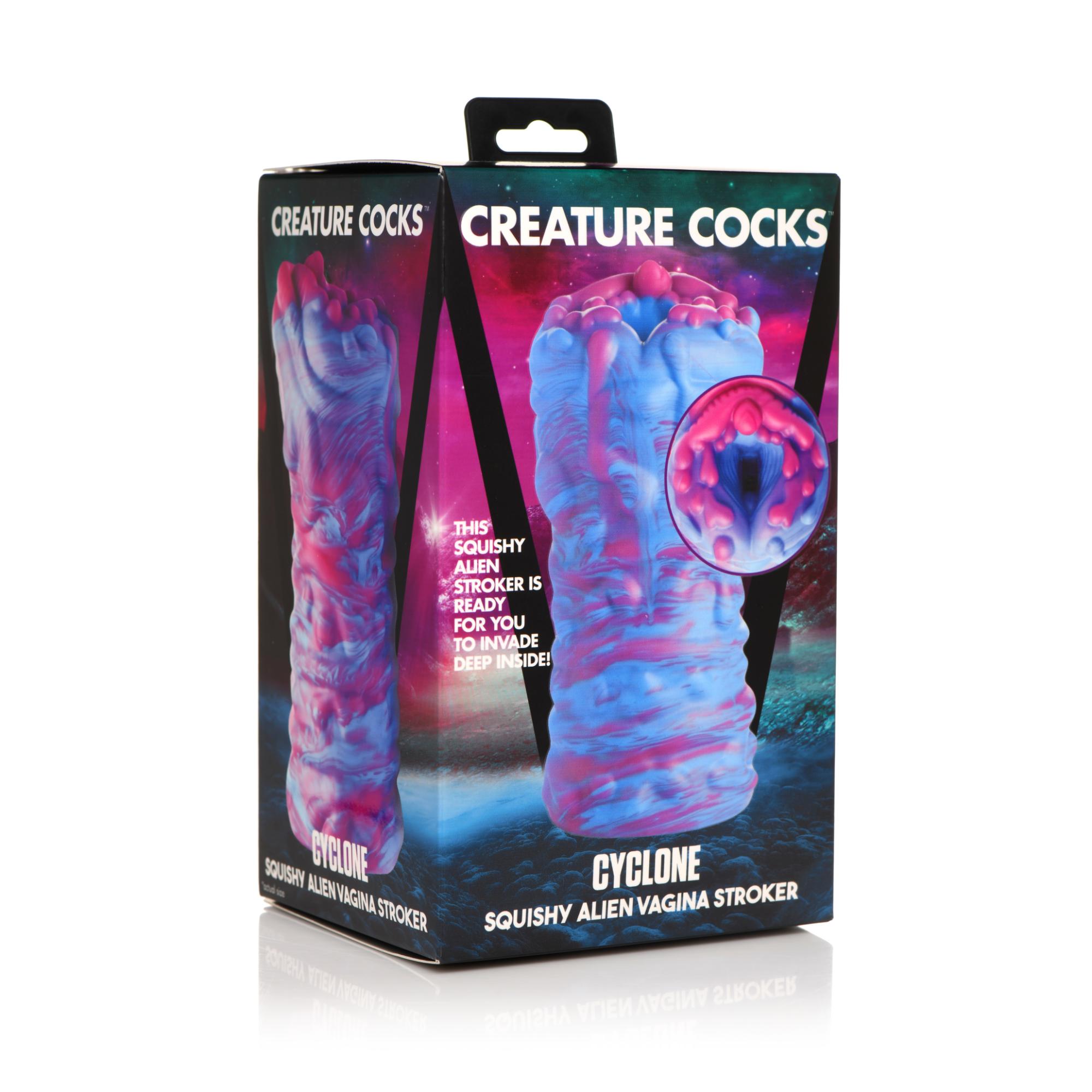 Creature Cocks Cyclone Silicone Squishy Alien Vagina Stroker