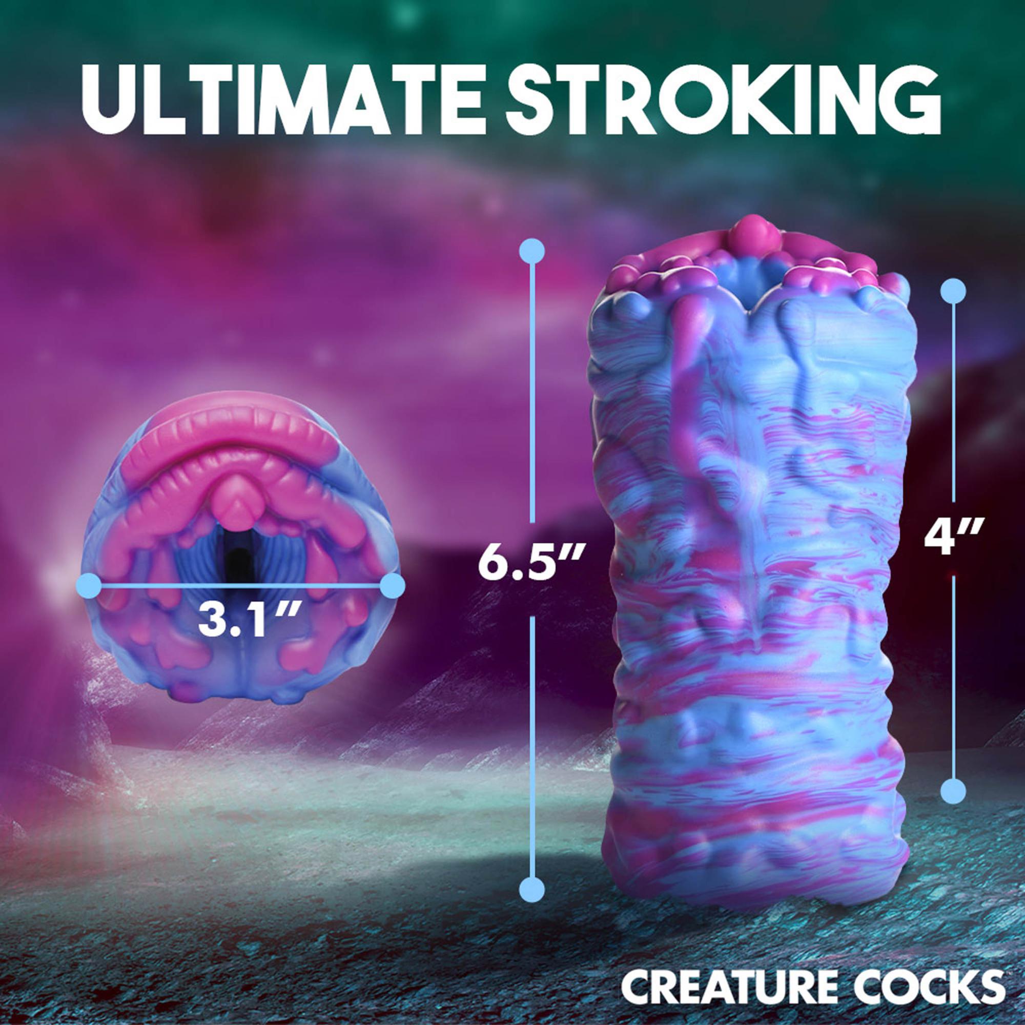 Creature Cocks Cyclone Silicone Squishy Alien Vagina Stroker